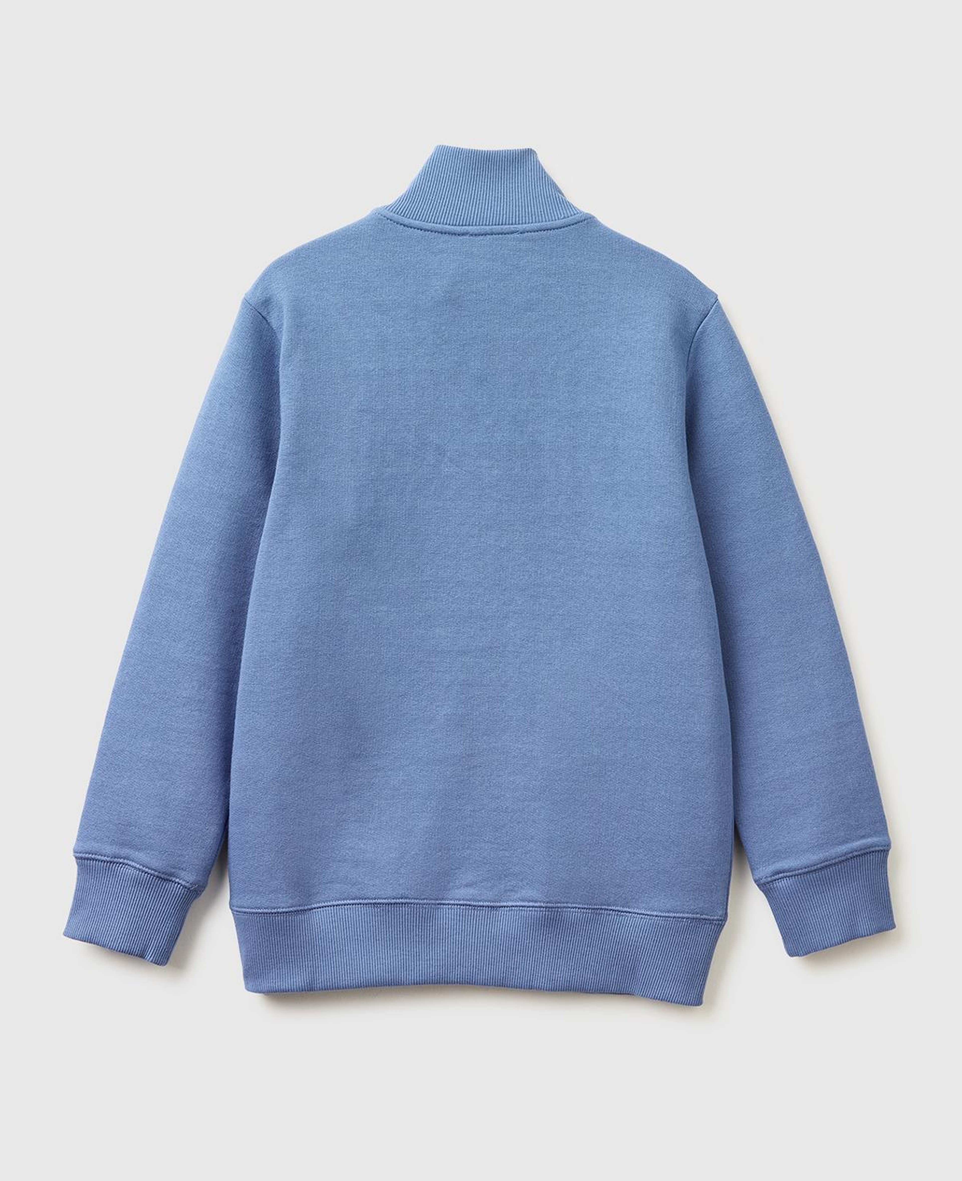 Erkek Çocuk Havacı Mavi Logolu Sweatshirt