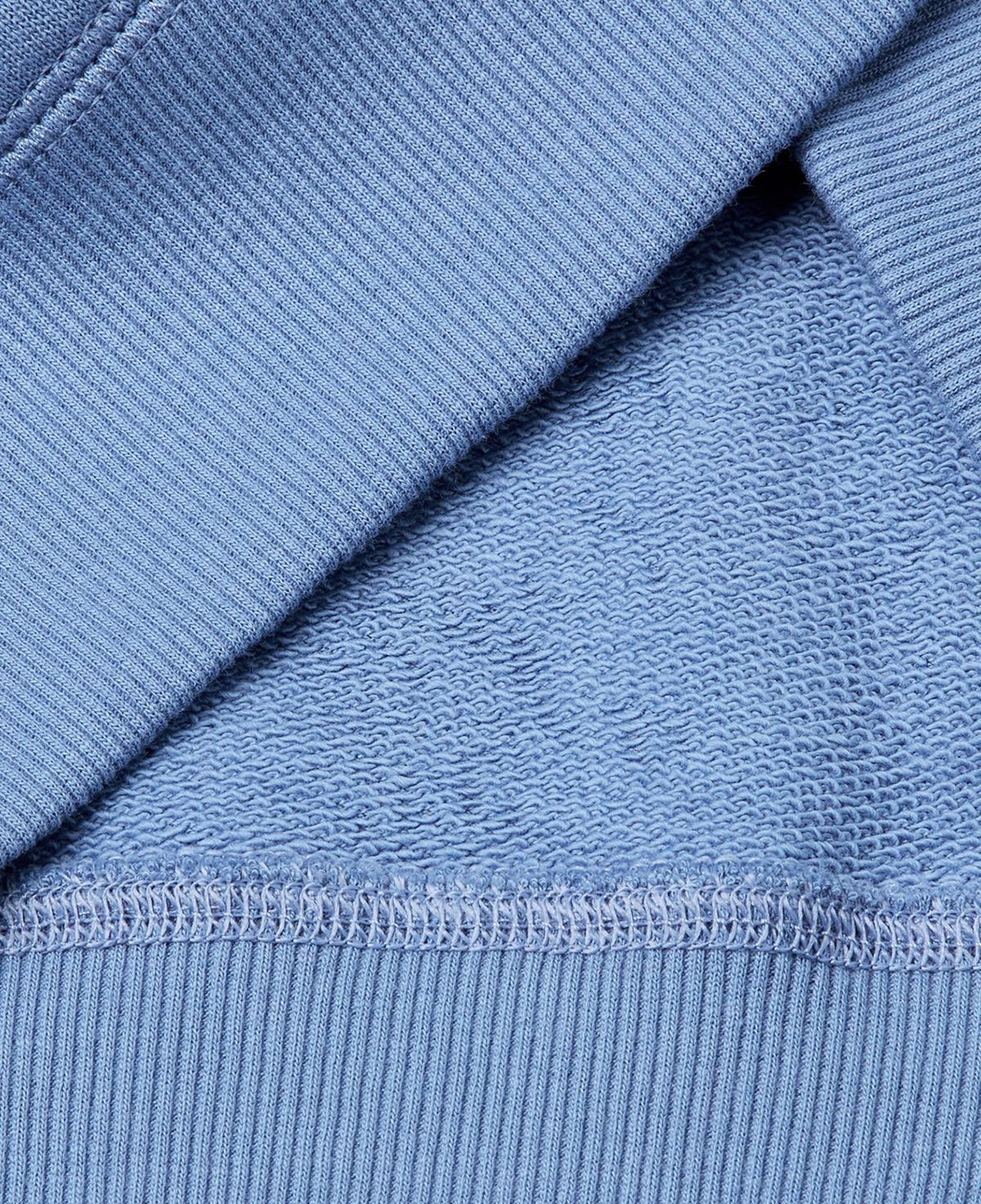 Erkek Çocuk Havacı Mavi Logolu Sweatshirt