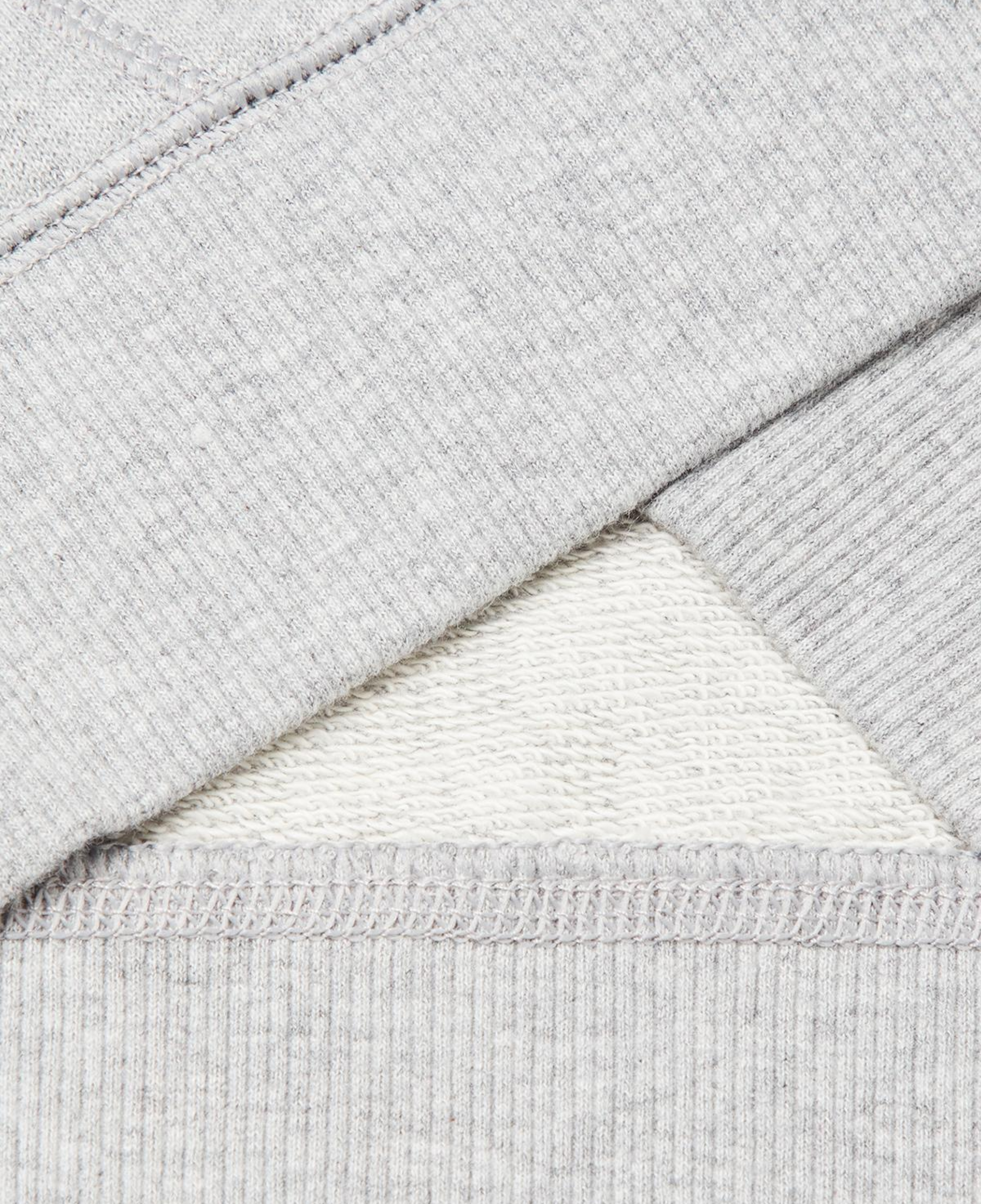 Erkek Çocuk Gri melanj Logolu Sweatshirt