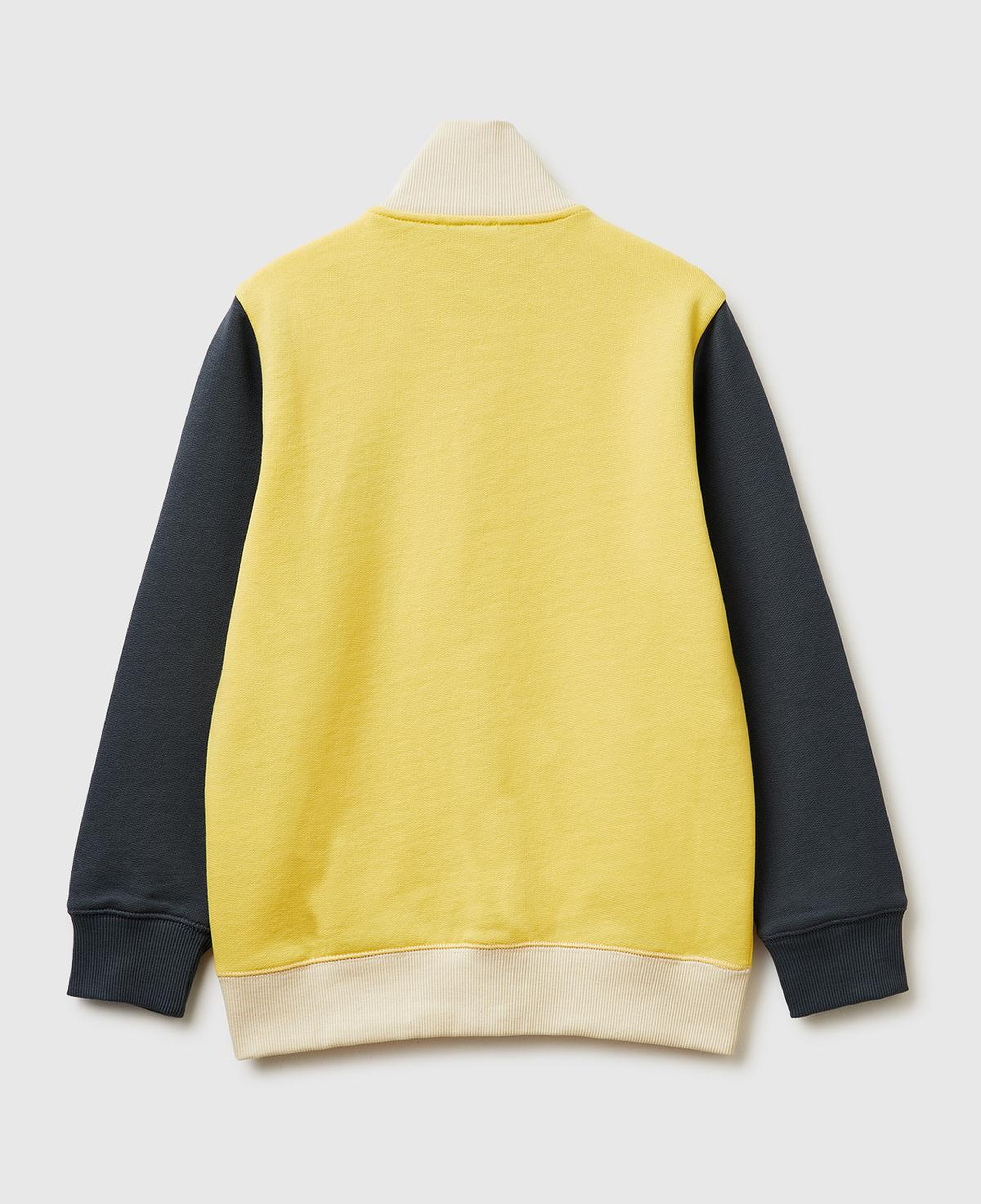 Erkek Çocuk Sarı Mix Logolu Sweatshirt