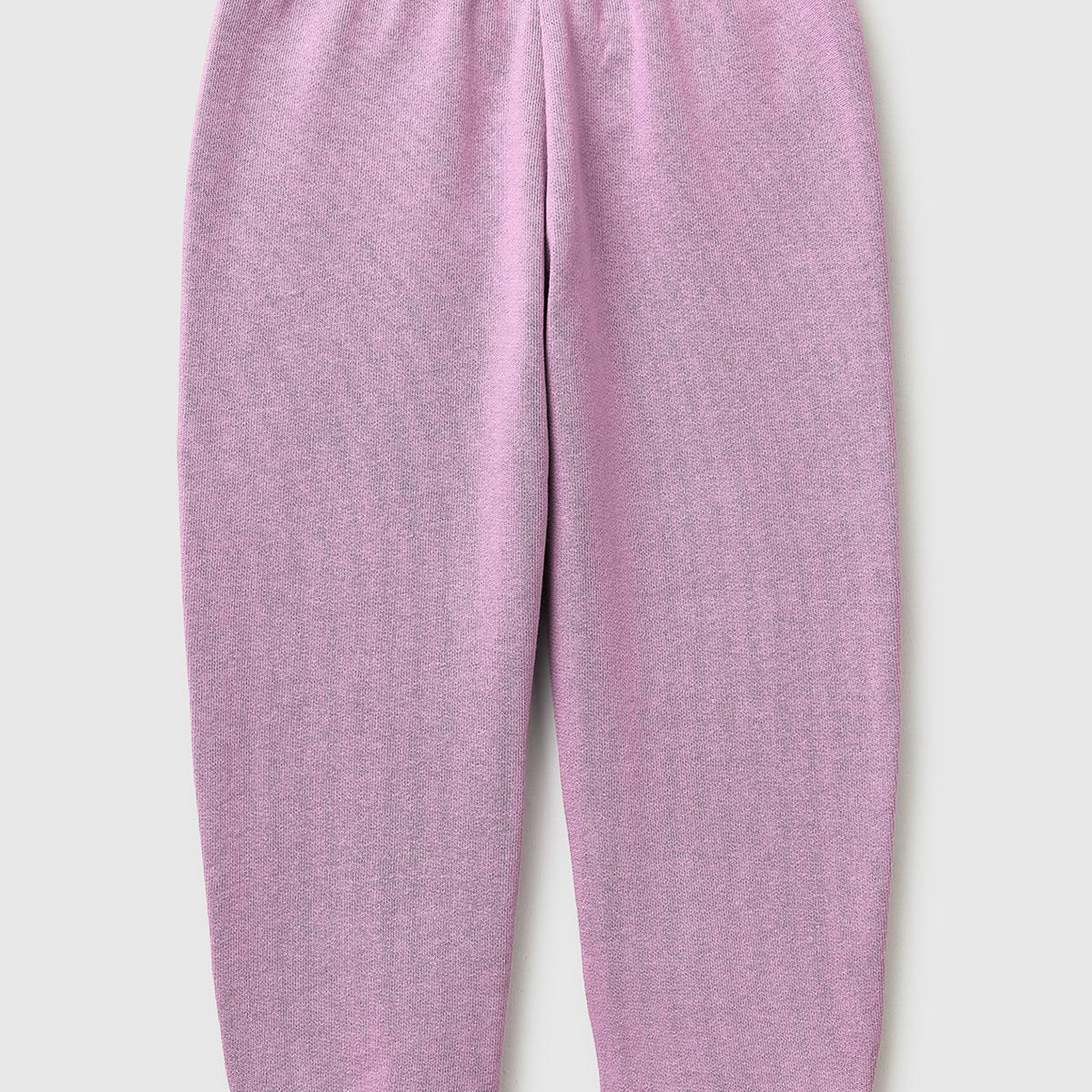 Kız Çocuk Pembe Logo İşlemeli Eşofman Altı