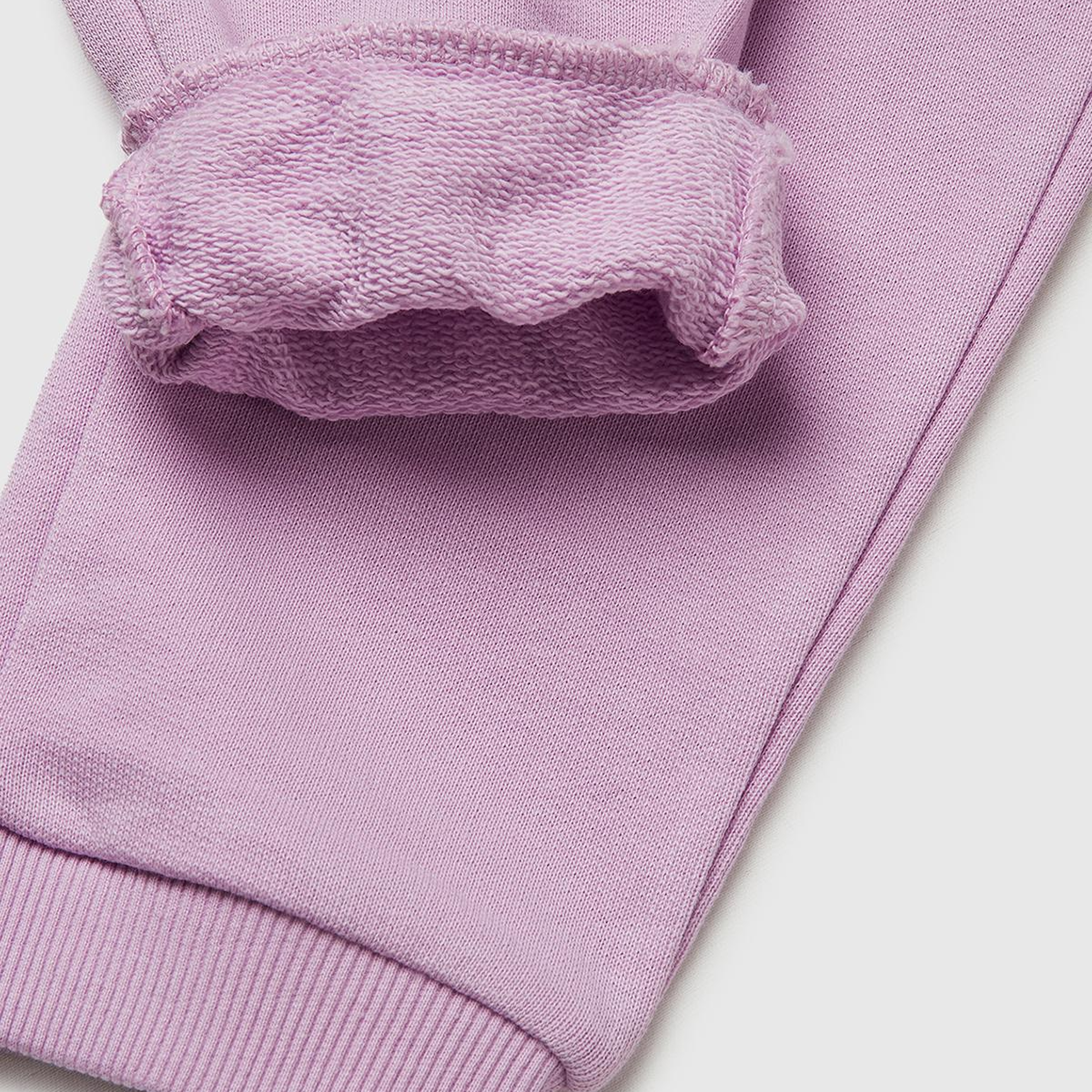 Kız Çocuk Pembe Logo İşlemeli Eşofman Altı