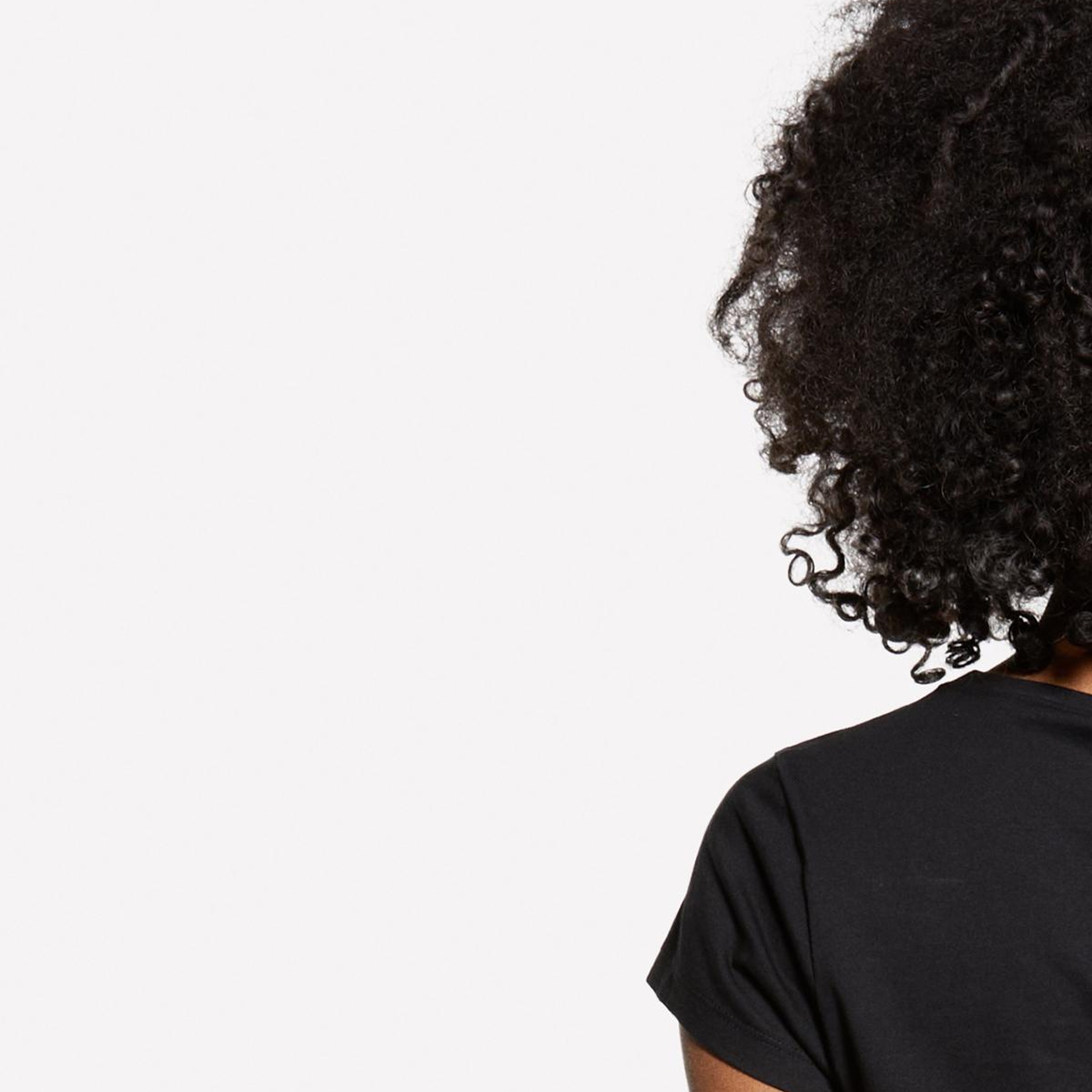 Kadın Siyah %100 Pamuk Önü Baskılı Regular Fit T-Shirt