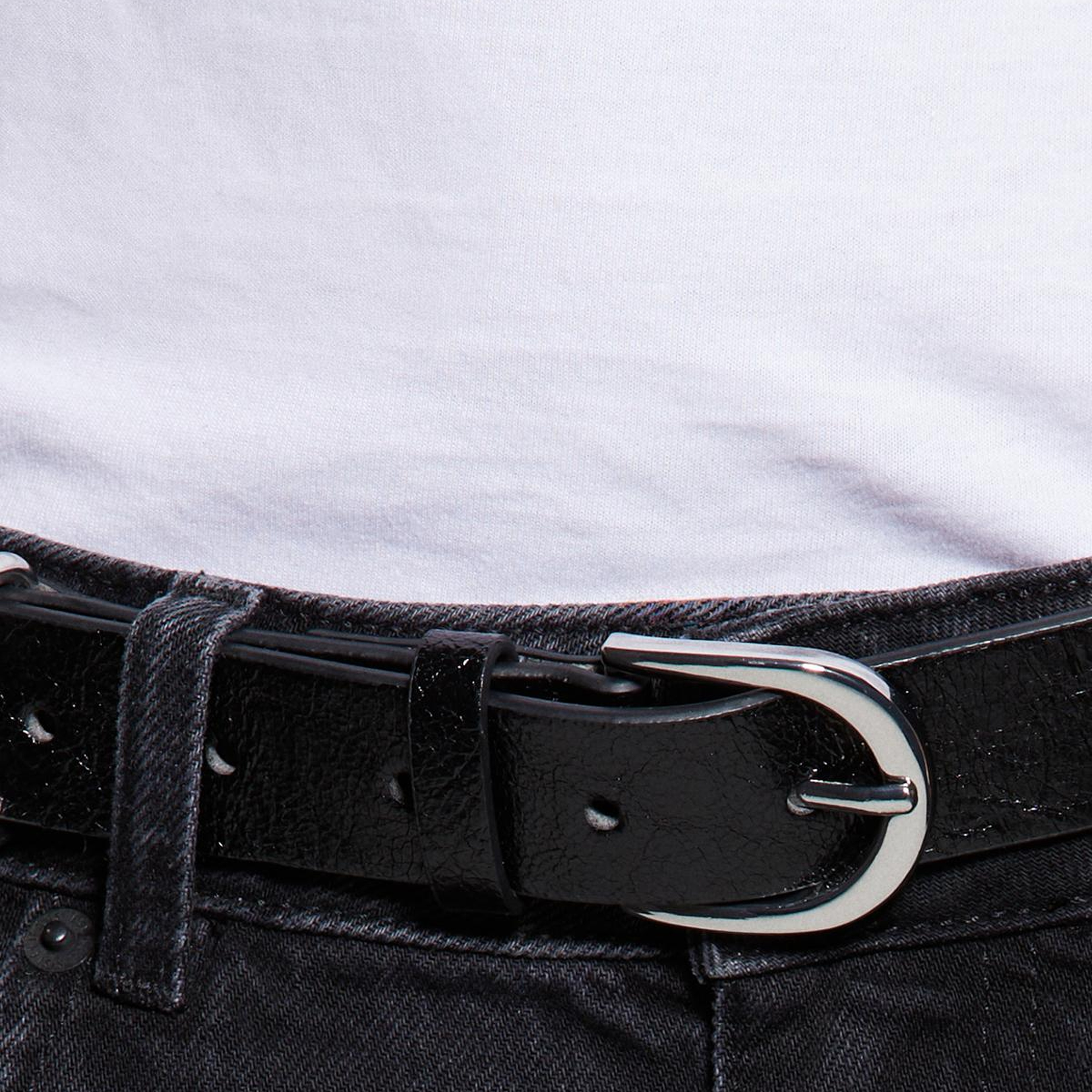 Kadın Lacivert %100 Pamuk Taş Yıkama Düşük Bel Baggy Fit Denim Pantolon