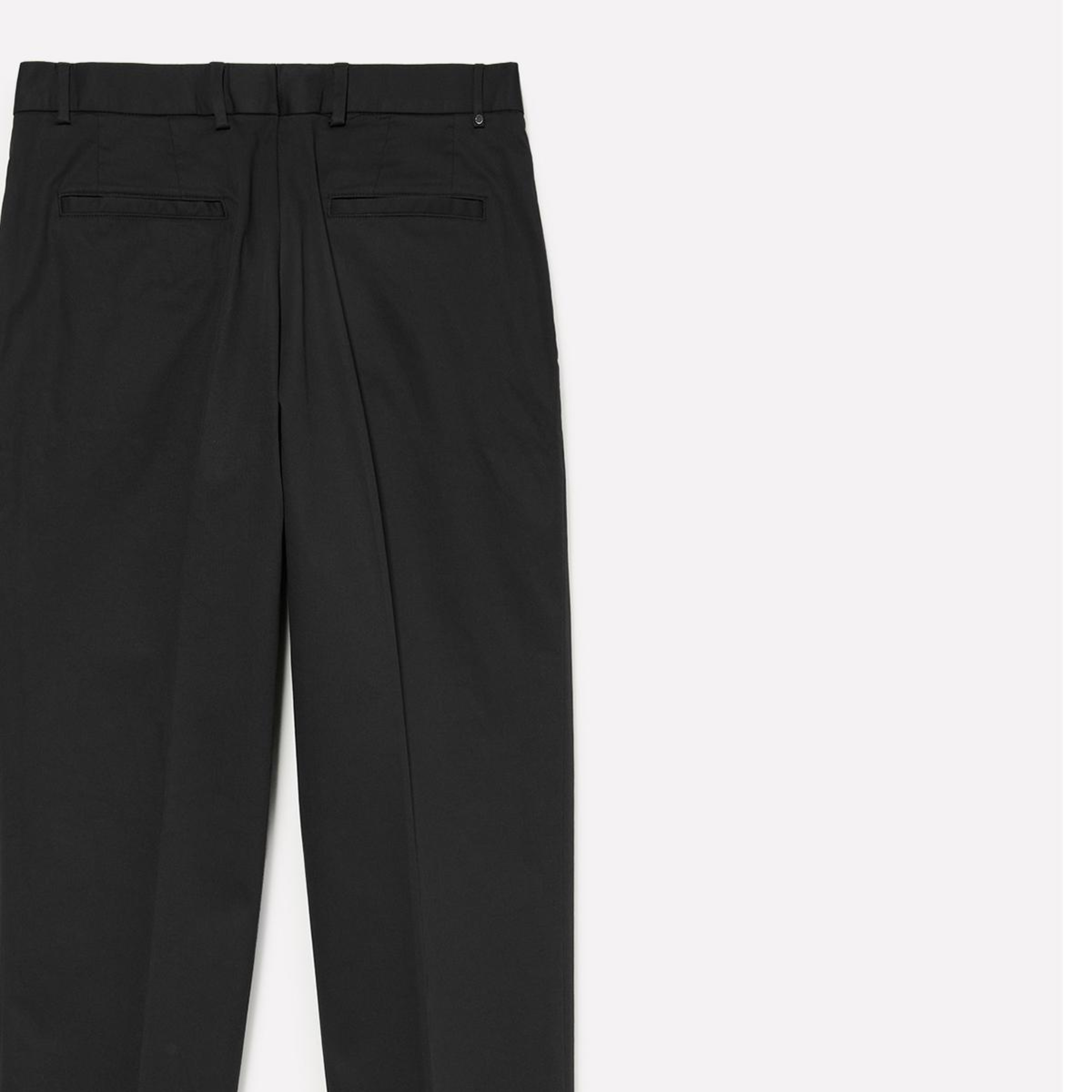Erkek Lacivert Pamuk Karışımlı Slim Comfort Fit Pantolon