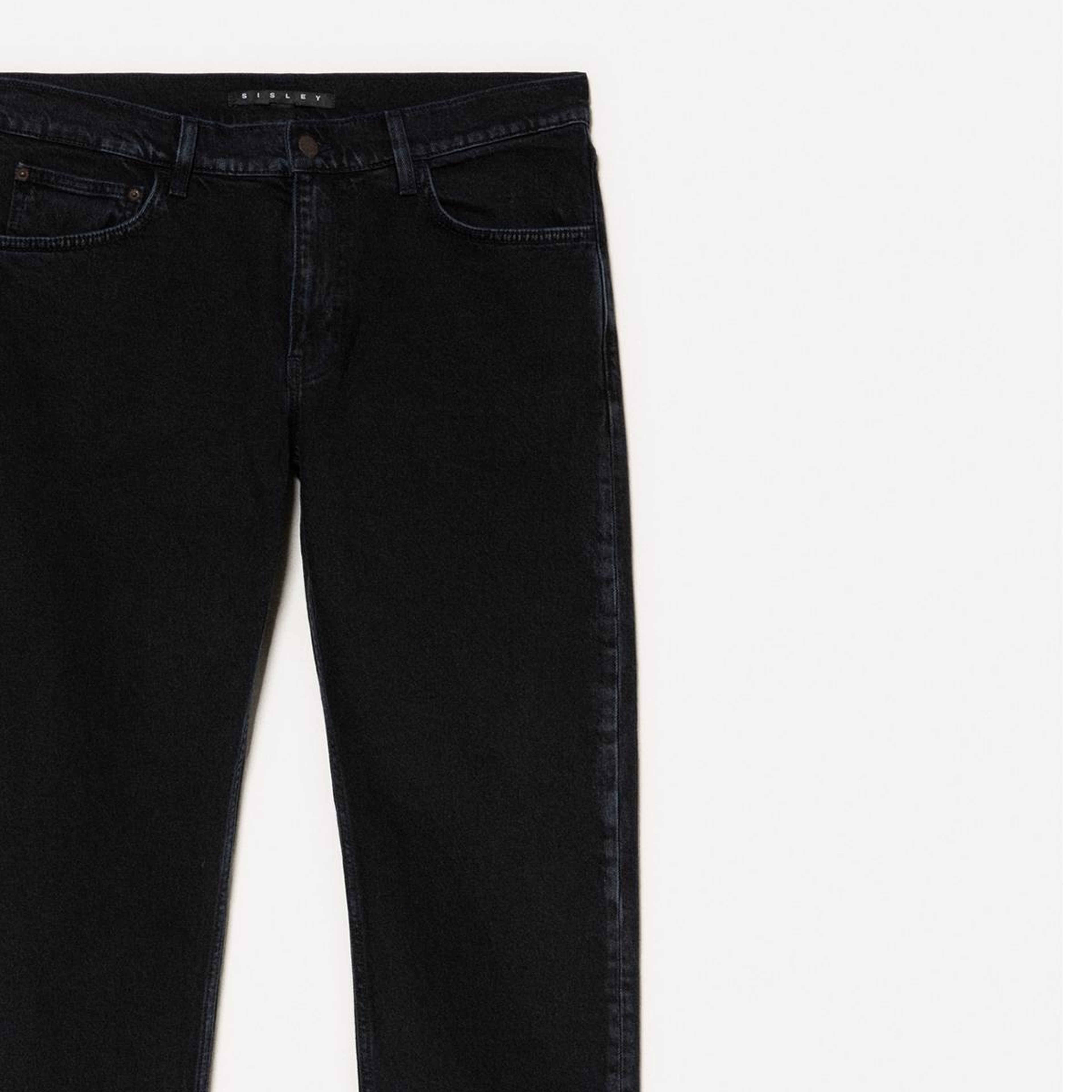 Erkek Antrasit Pamuk Karışımlı Taş Yıkama Regular Fit Denim Pantolon