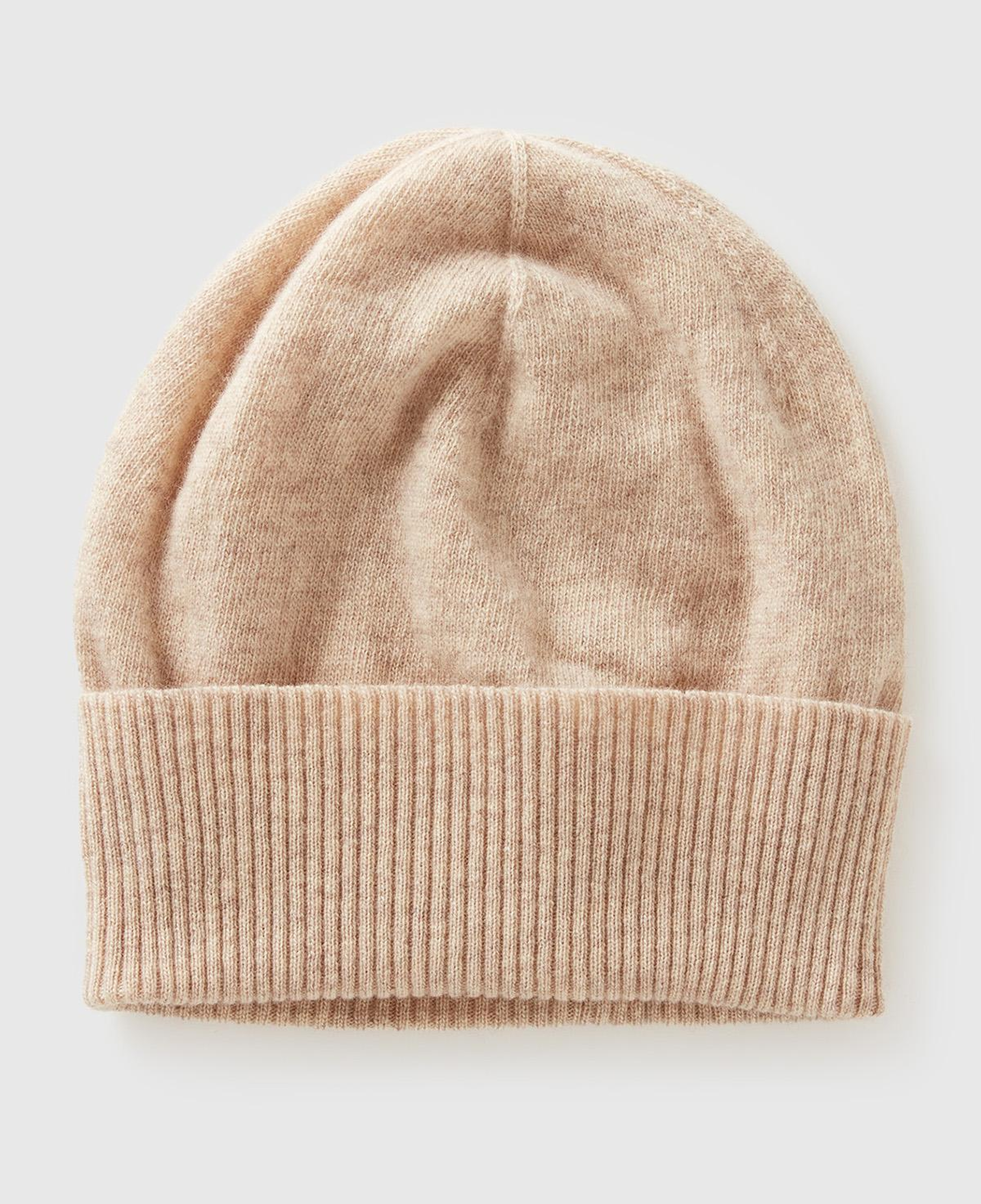 Kadın Ekru %100 Merino Bere