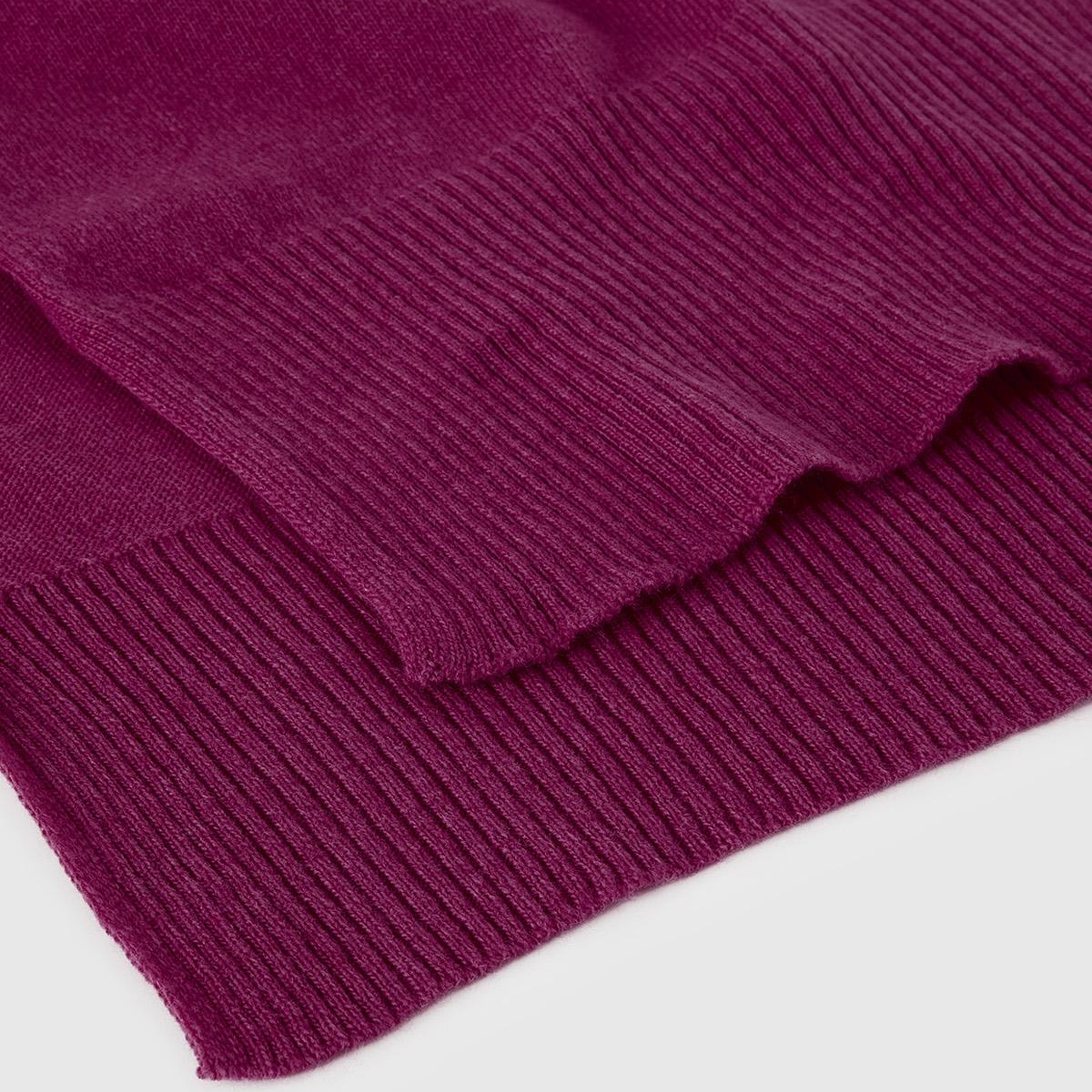 Kadın Mürdüm %100 Merino Atkı