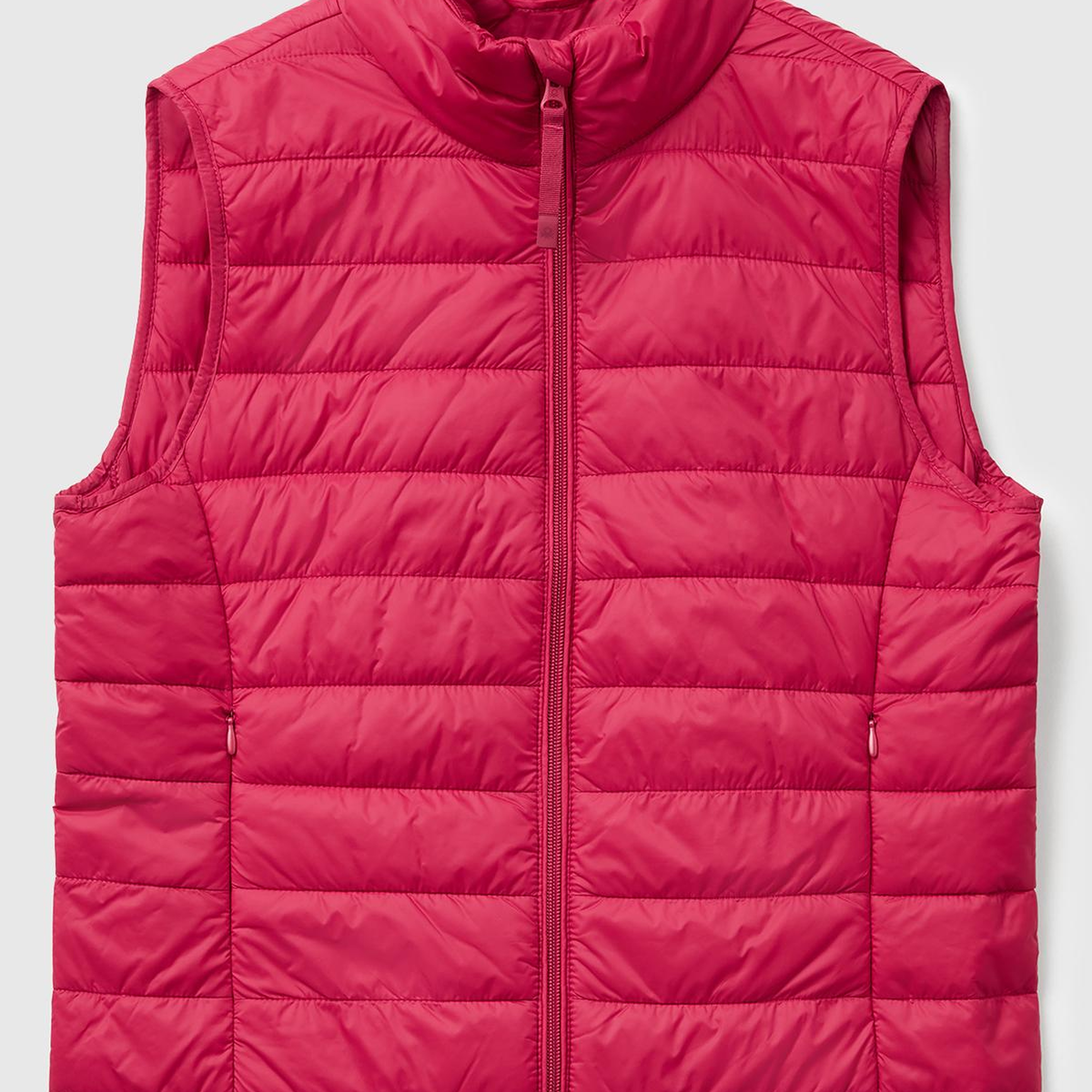 Kadın Fuşya Slim Fit Puffer Yelek