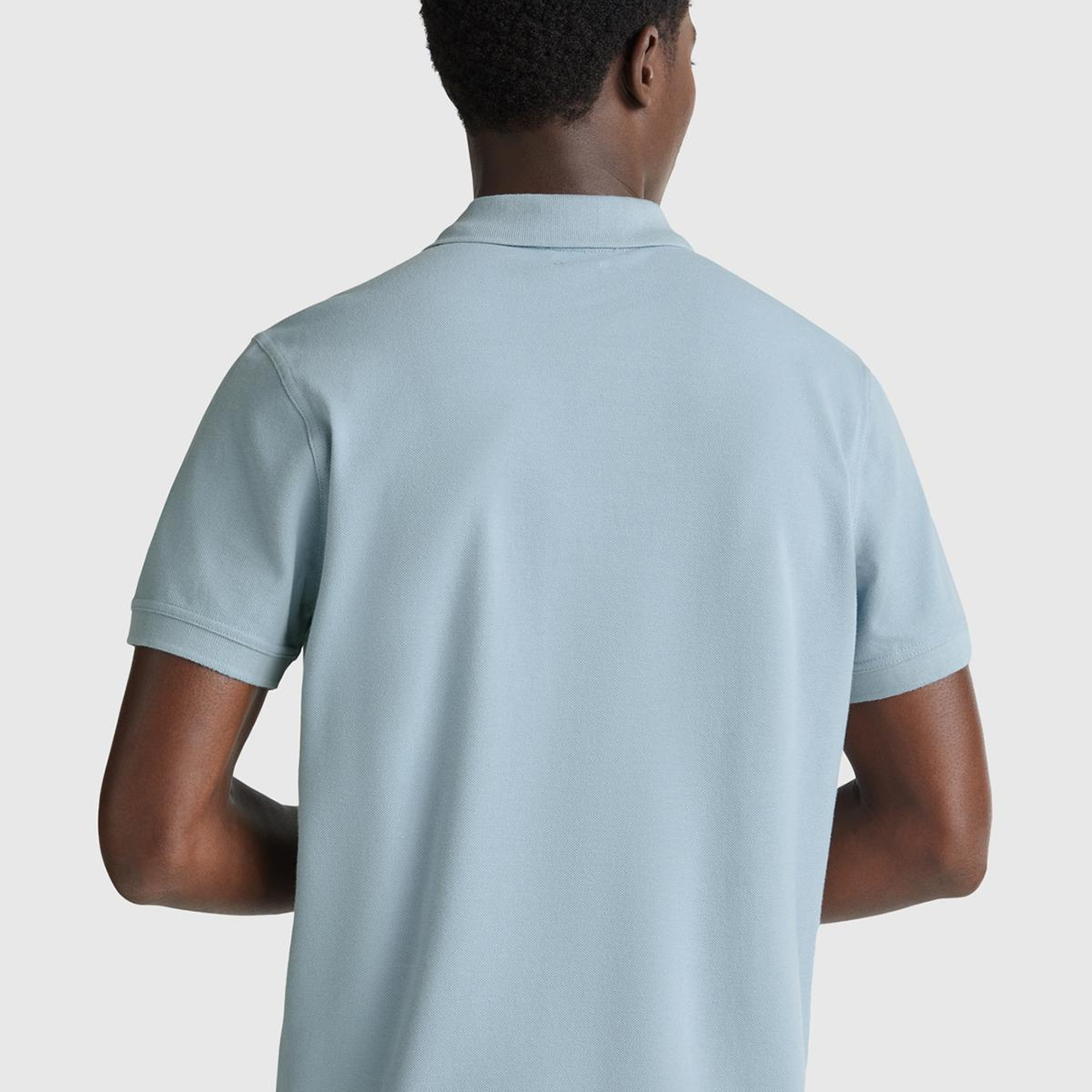 Erkek Bebek Mavisi Regular Fit Kısa Kollu Polo T-Shirt