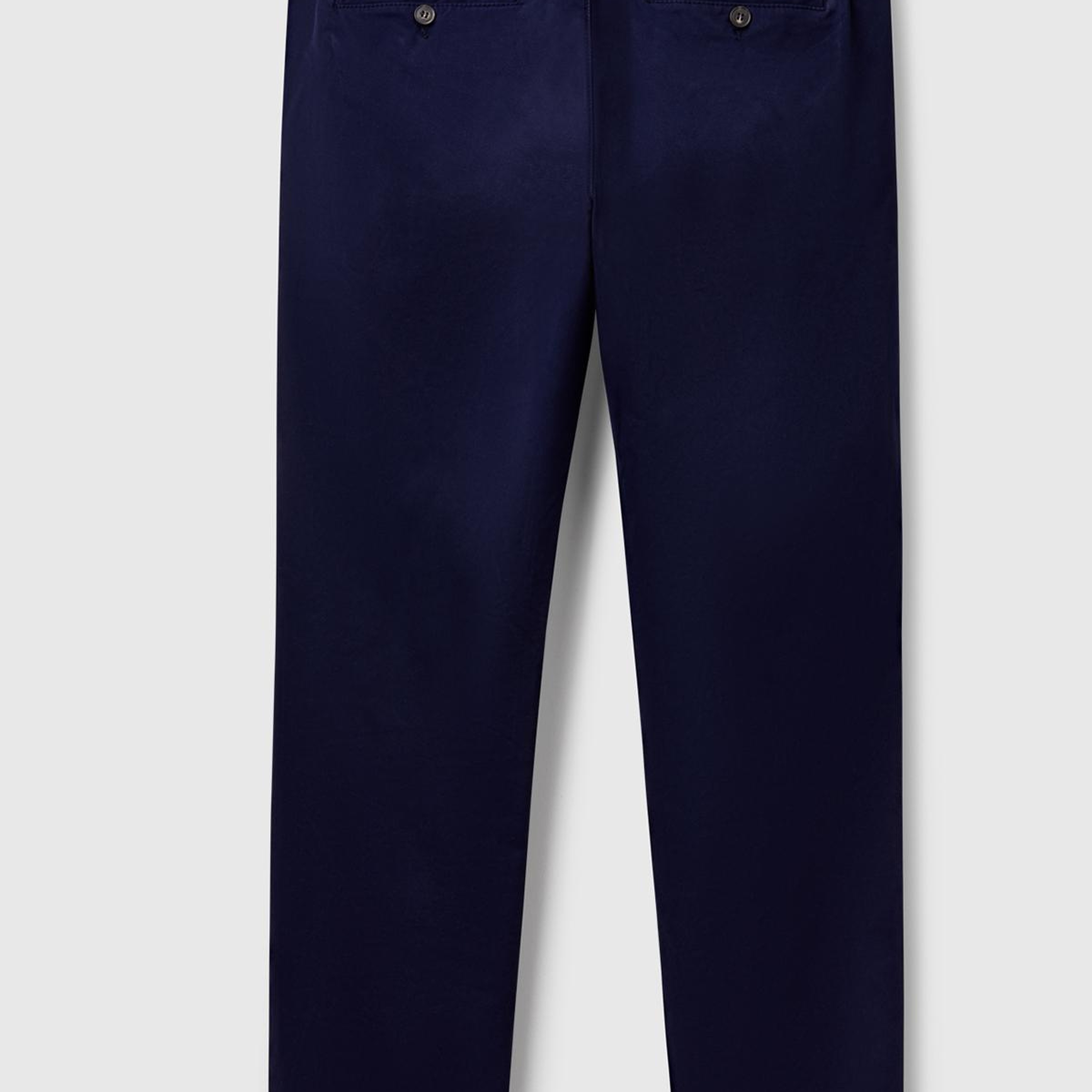Erkek Lacivert Slim Fit Chino Pantolon