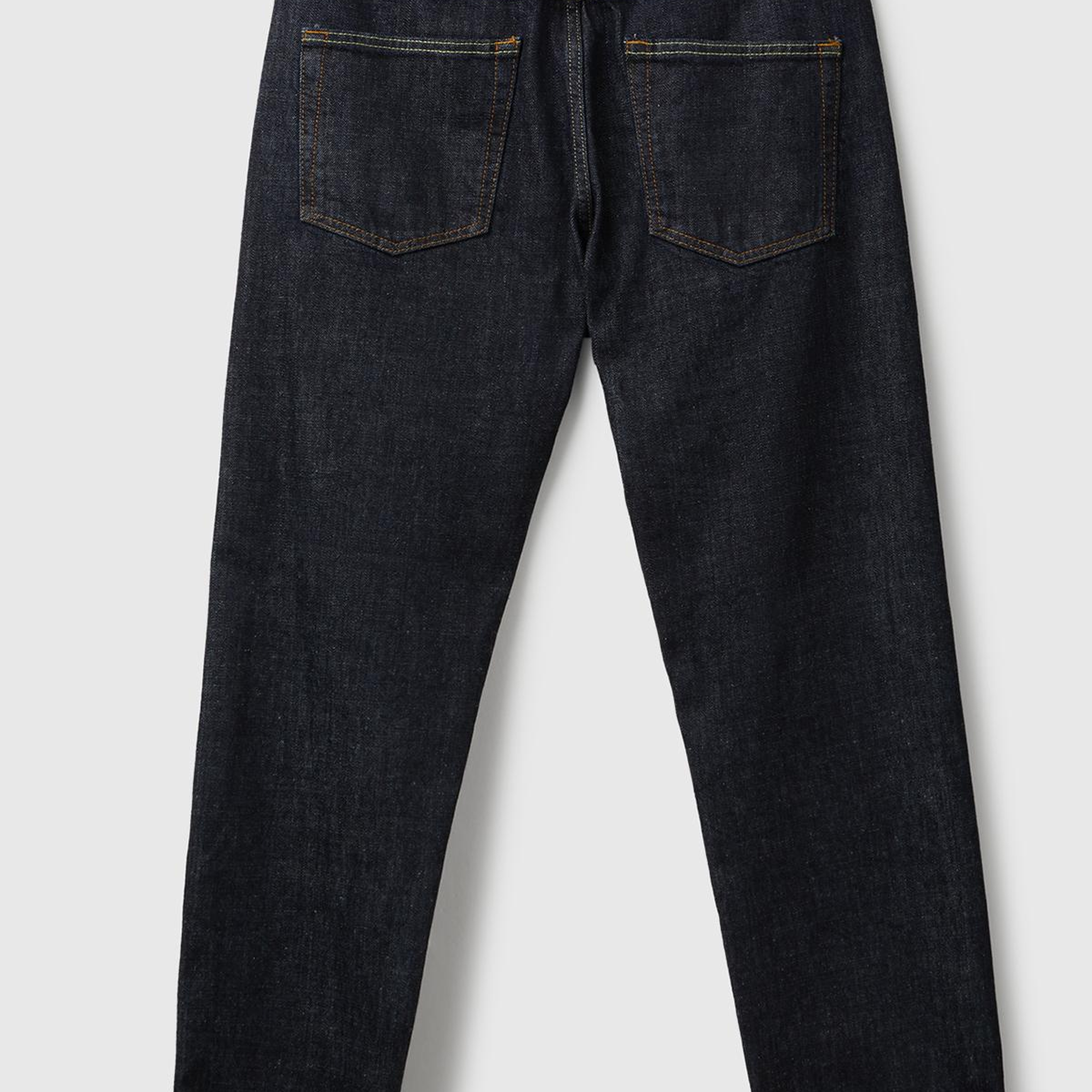 Erkek Antrasit %100 Pamuk Kıvrık Paça Denim Pantolon
