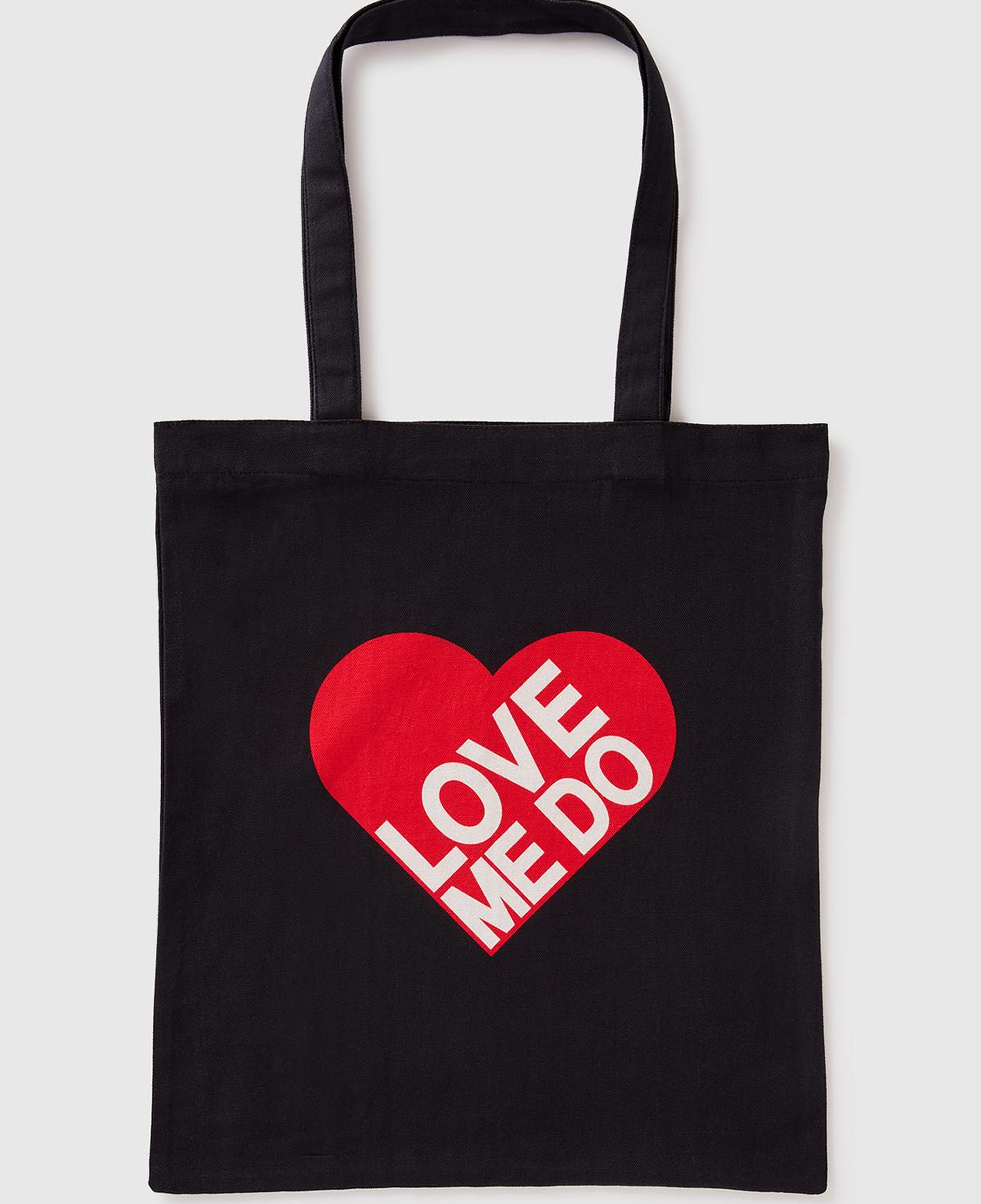 Kadın Siyah %100 Koton The Beatles Tote Çanta