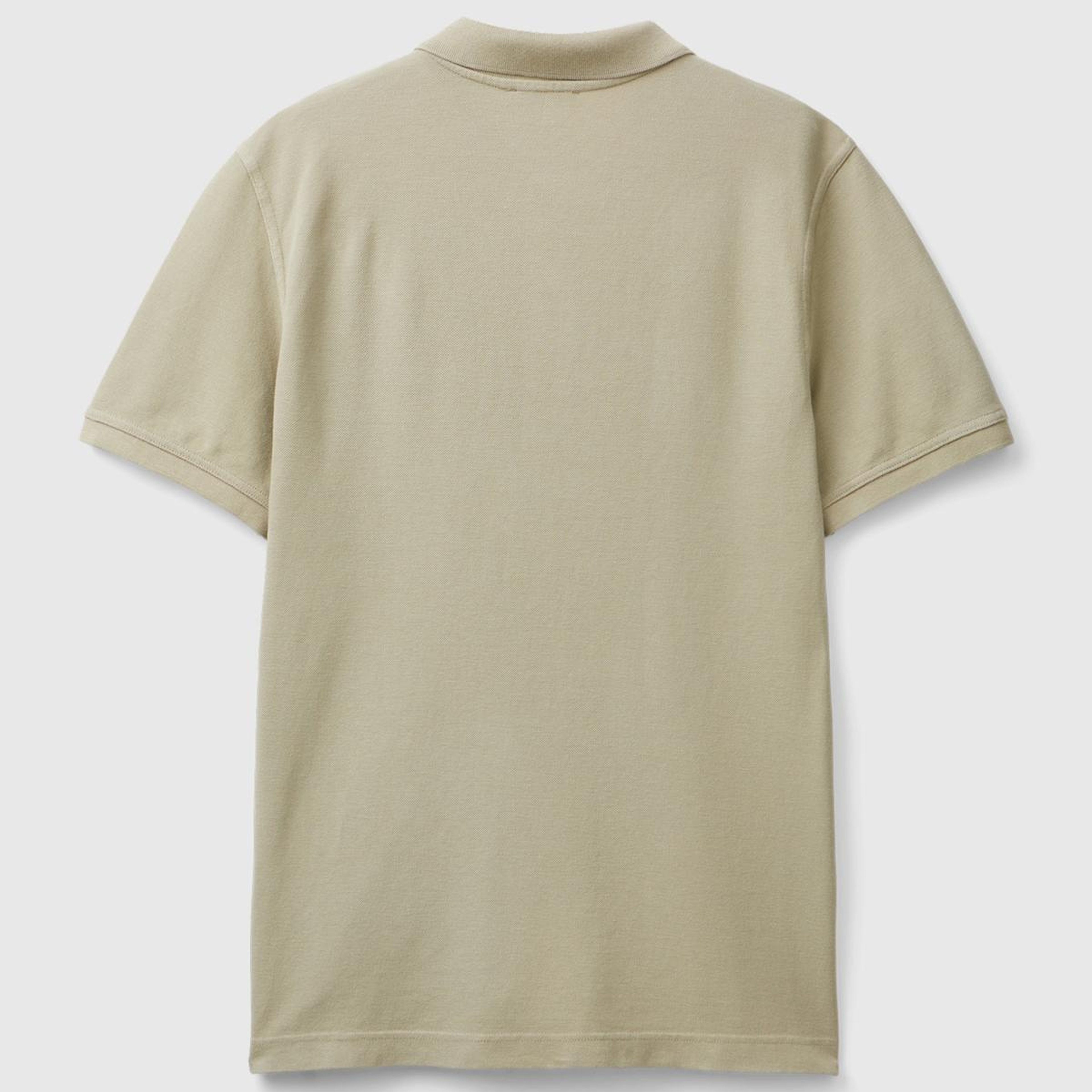 Erkek Bej Regular Fit Kısa Kollu Polo T-Shirt