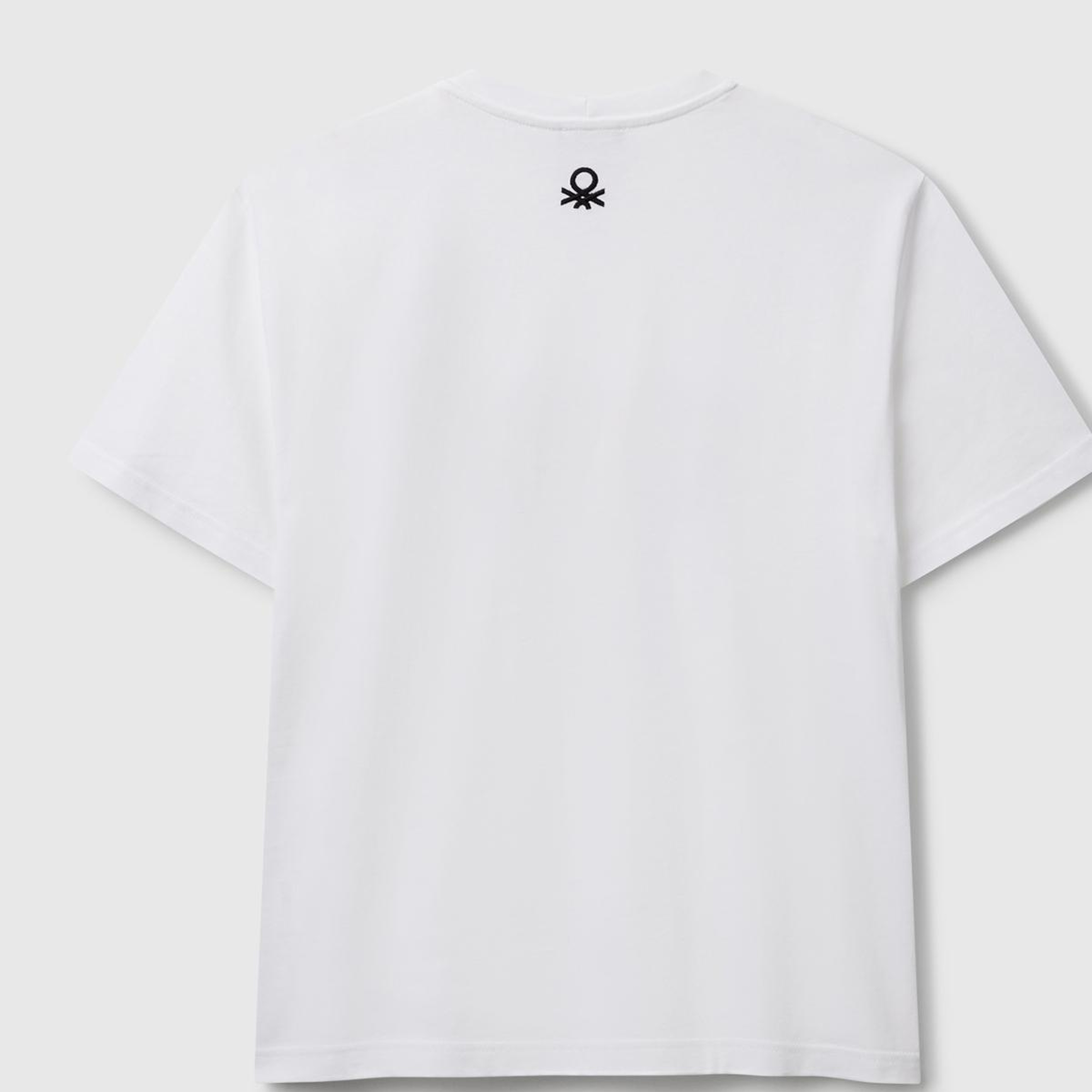 Unisex Beyaz Mix %100 Koton Oliviero Toscani Fotoğraf Baskılı T-Shirt