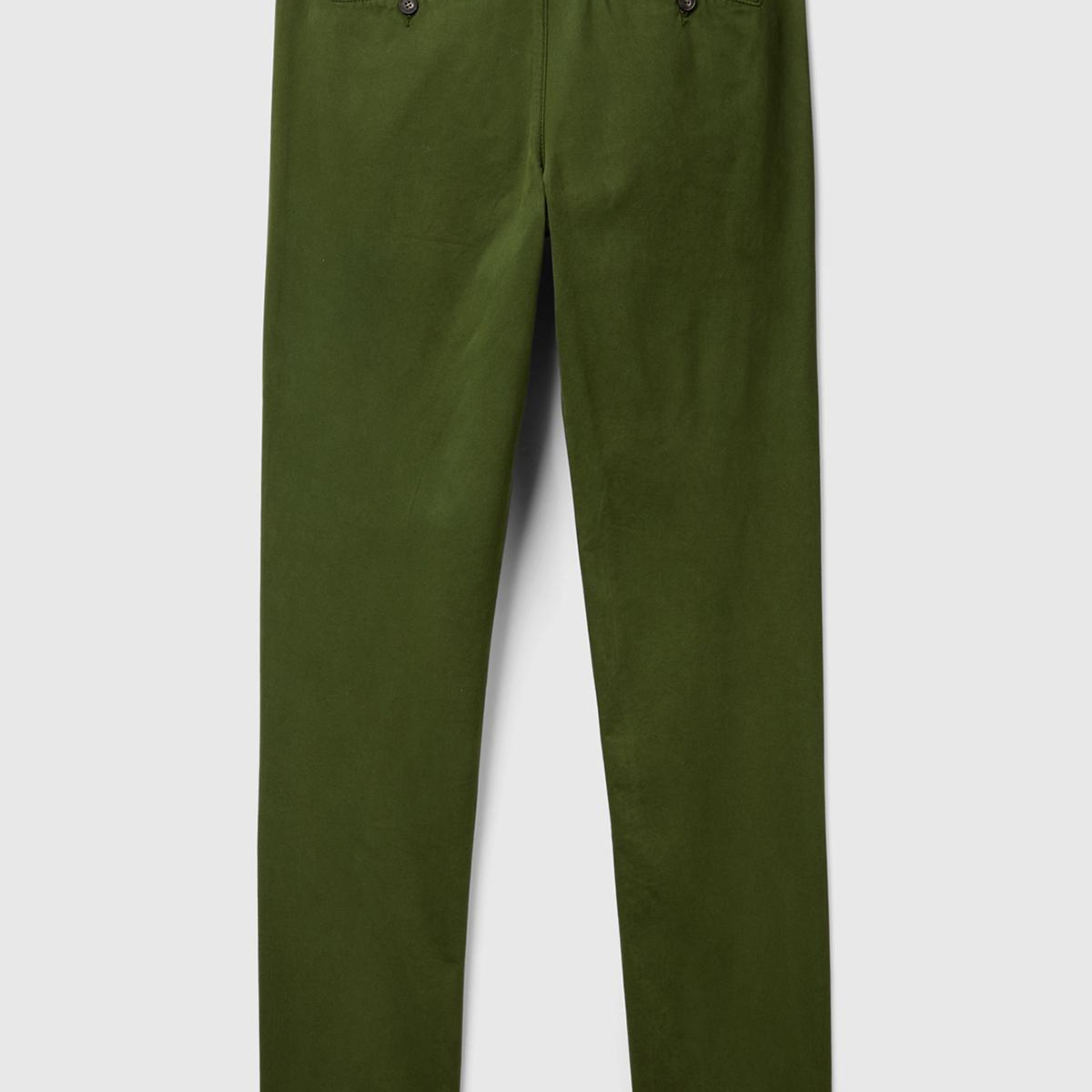 Erkek Haki Slim Fit Chino Pantolon