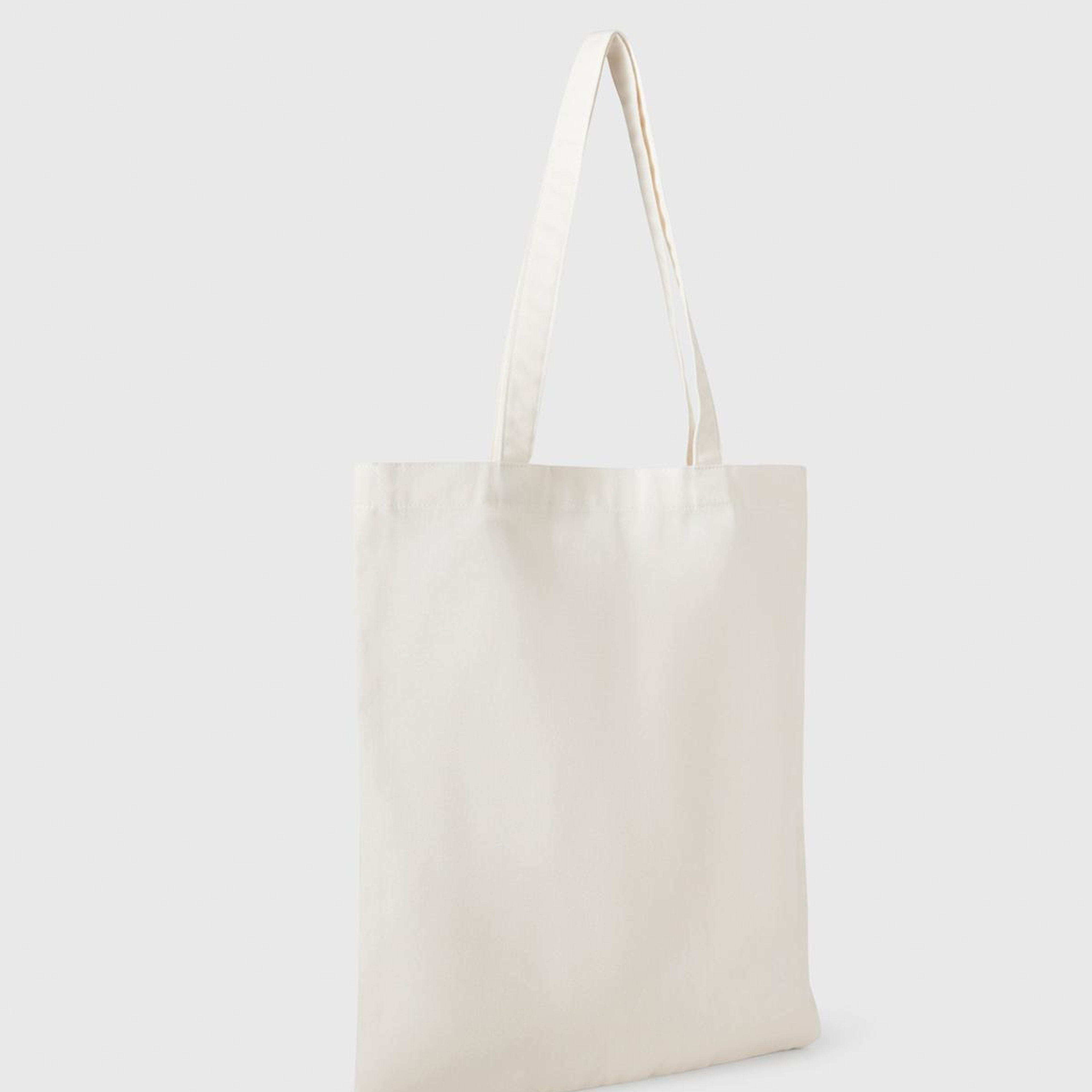 Kadın Kırmızı Mix %100 Koton Dondurma Desenli Tote Çanta