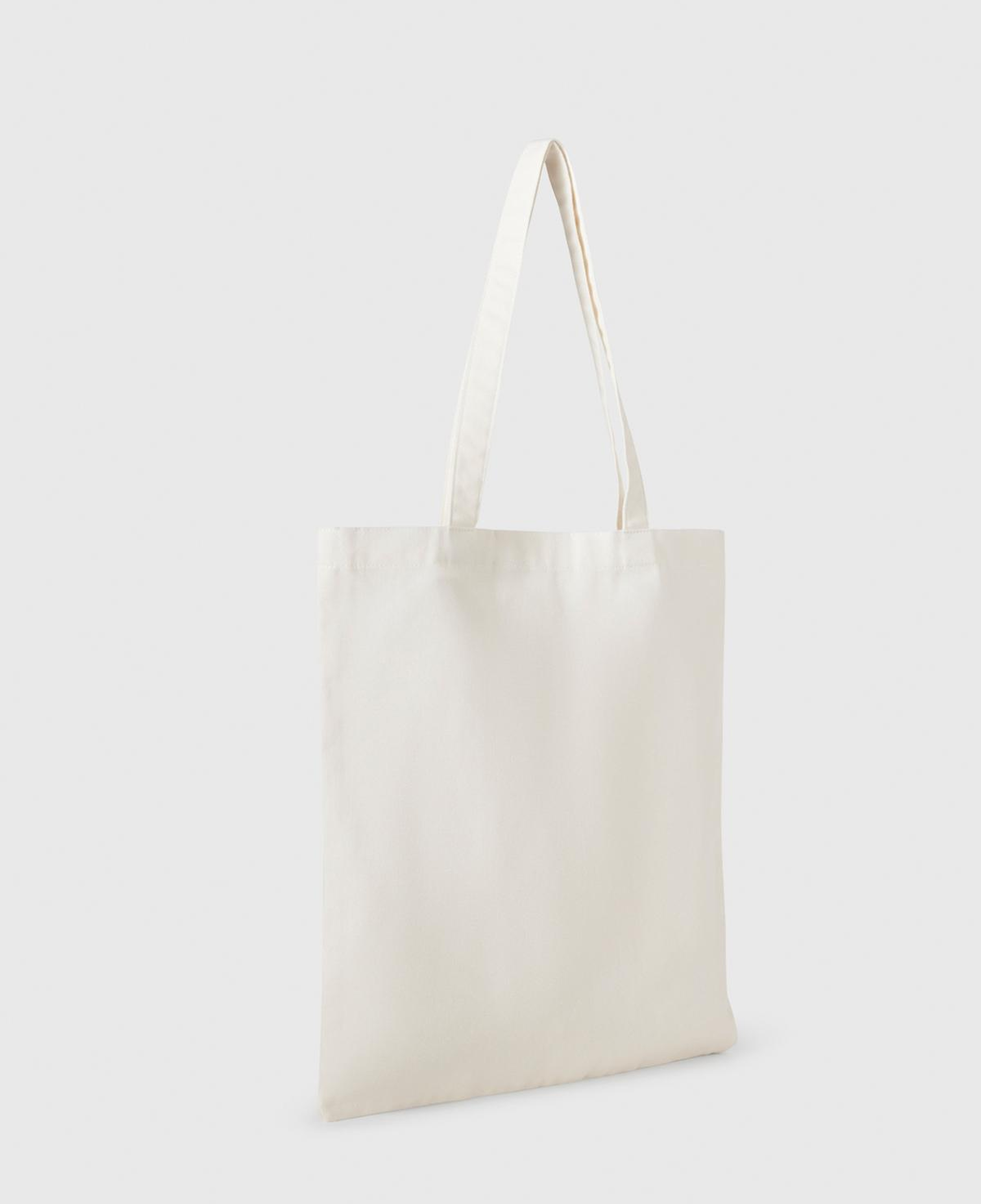 Kadın Kırmızı Mix %100 Koton Dondurma Desenli Tote Çanta