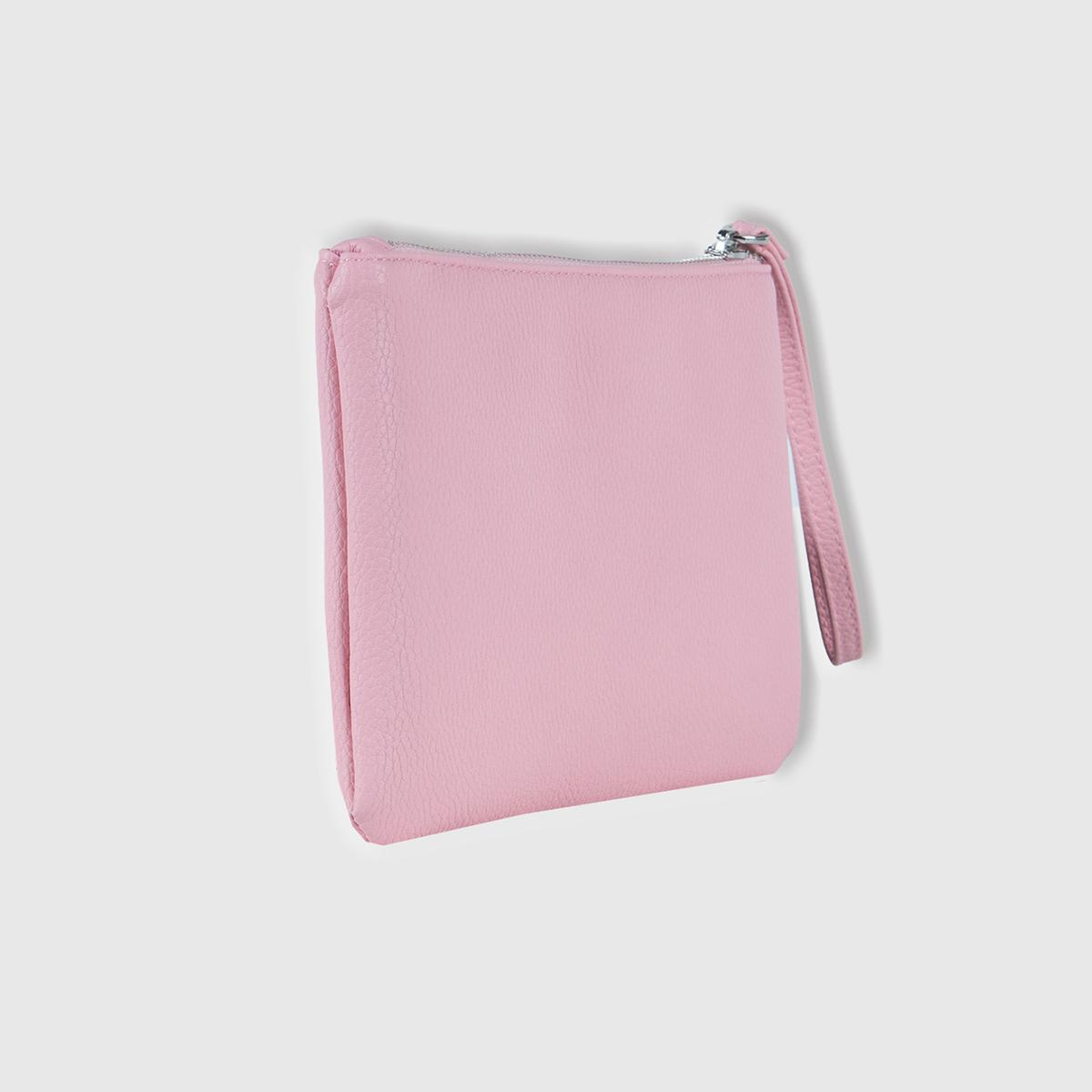 Unisex Pembe Clutch Çanta