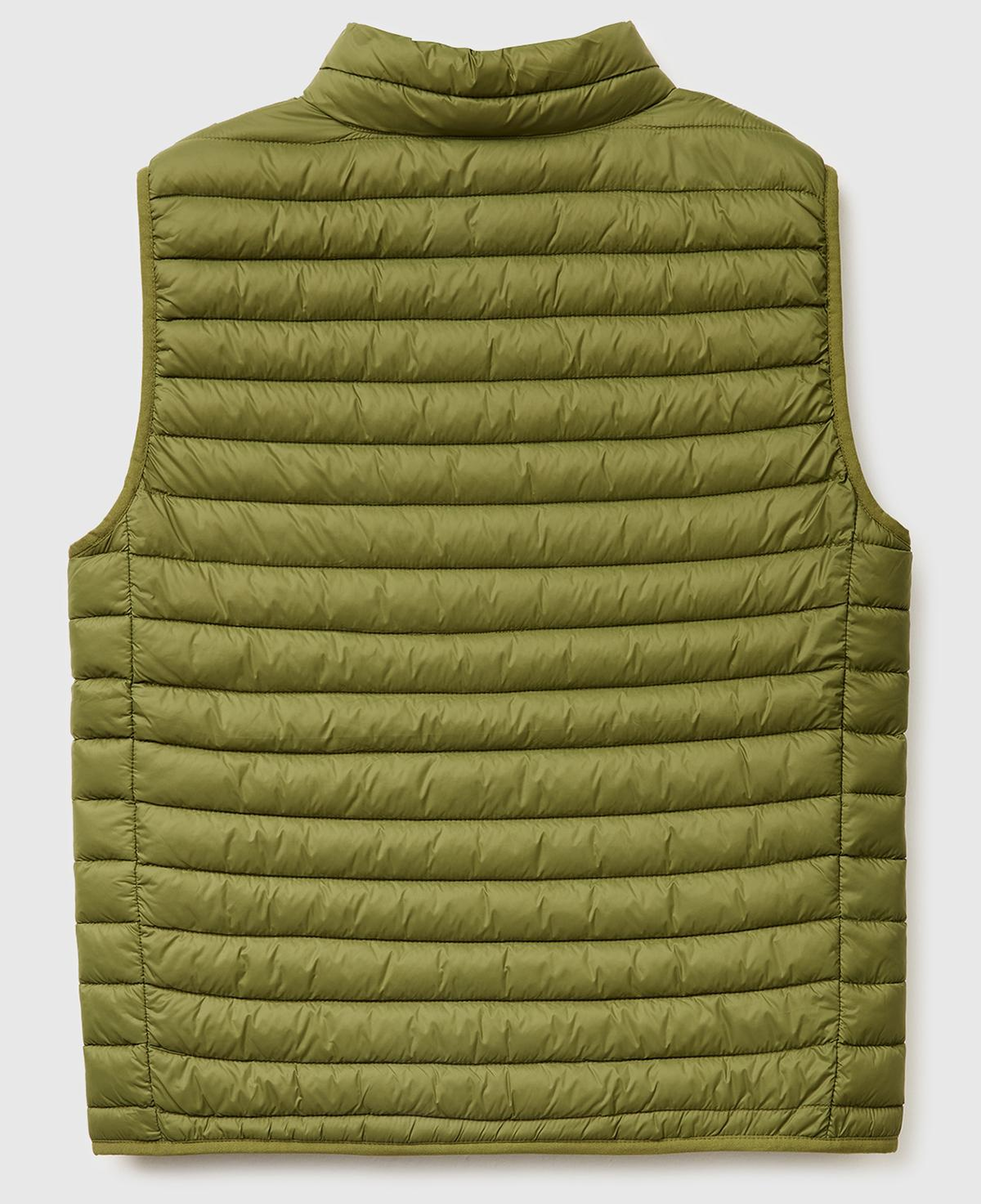 Erkek Yeşil Polyester Dolgulu Regular Fit Yelek