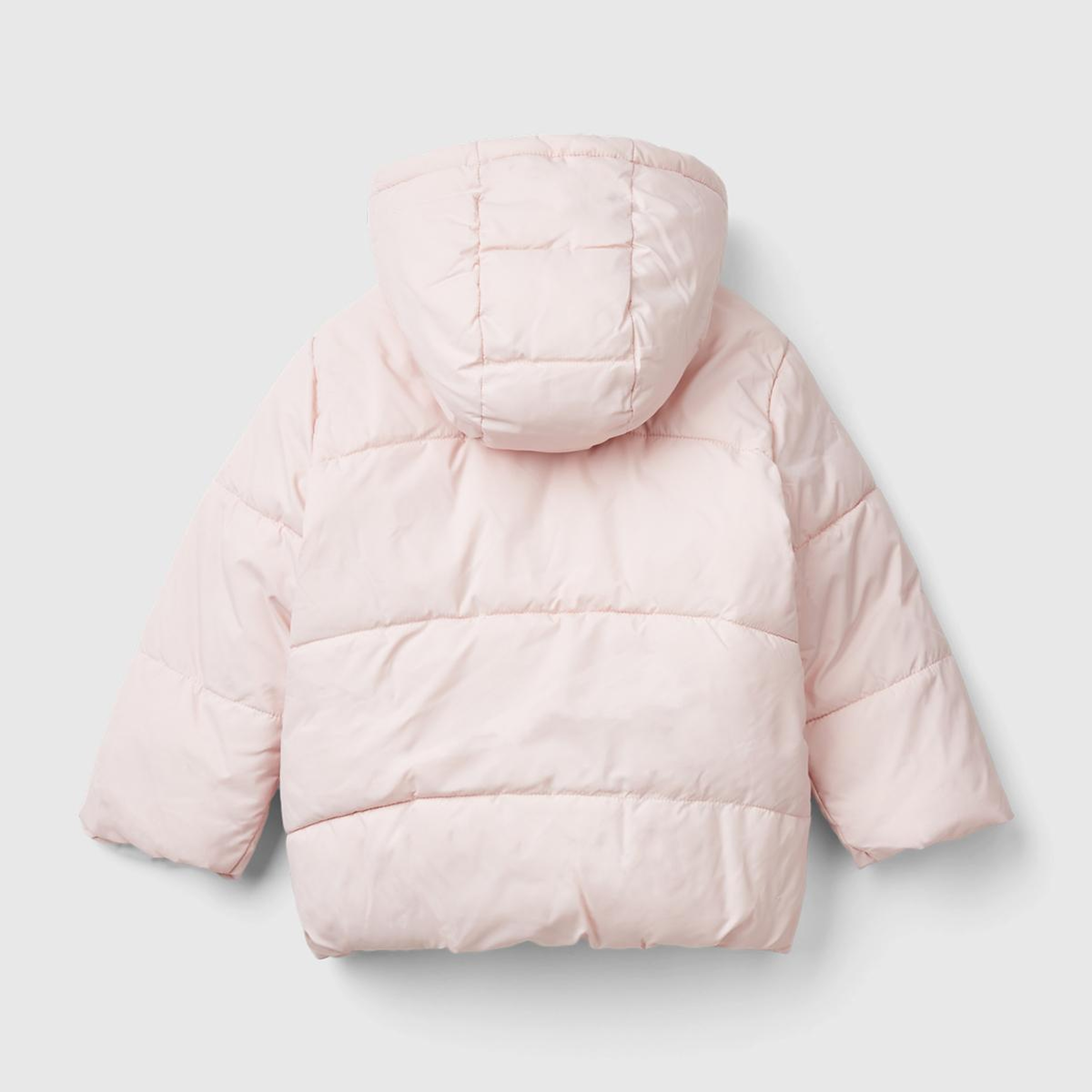 Kız Çocuk Toz Pembe İçi Kürklü Mont