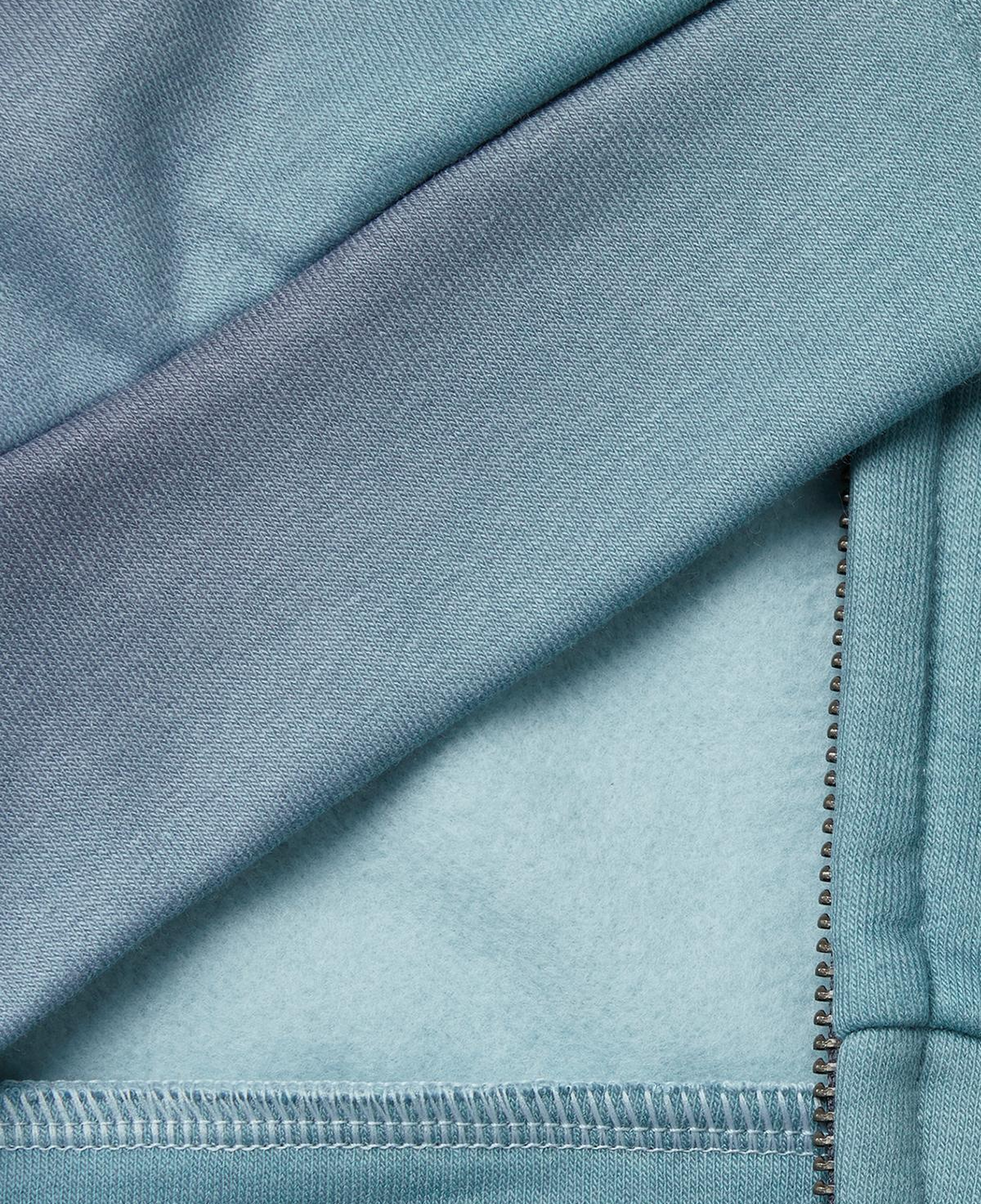 Erkek Çocuk Mavi-Siyah Gölge Efektli Kişiselleştirilmiş Etiketli Sweatshirt