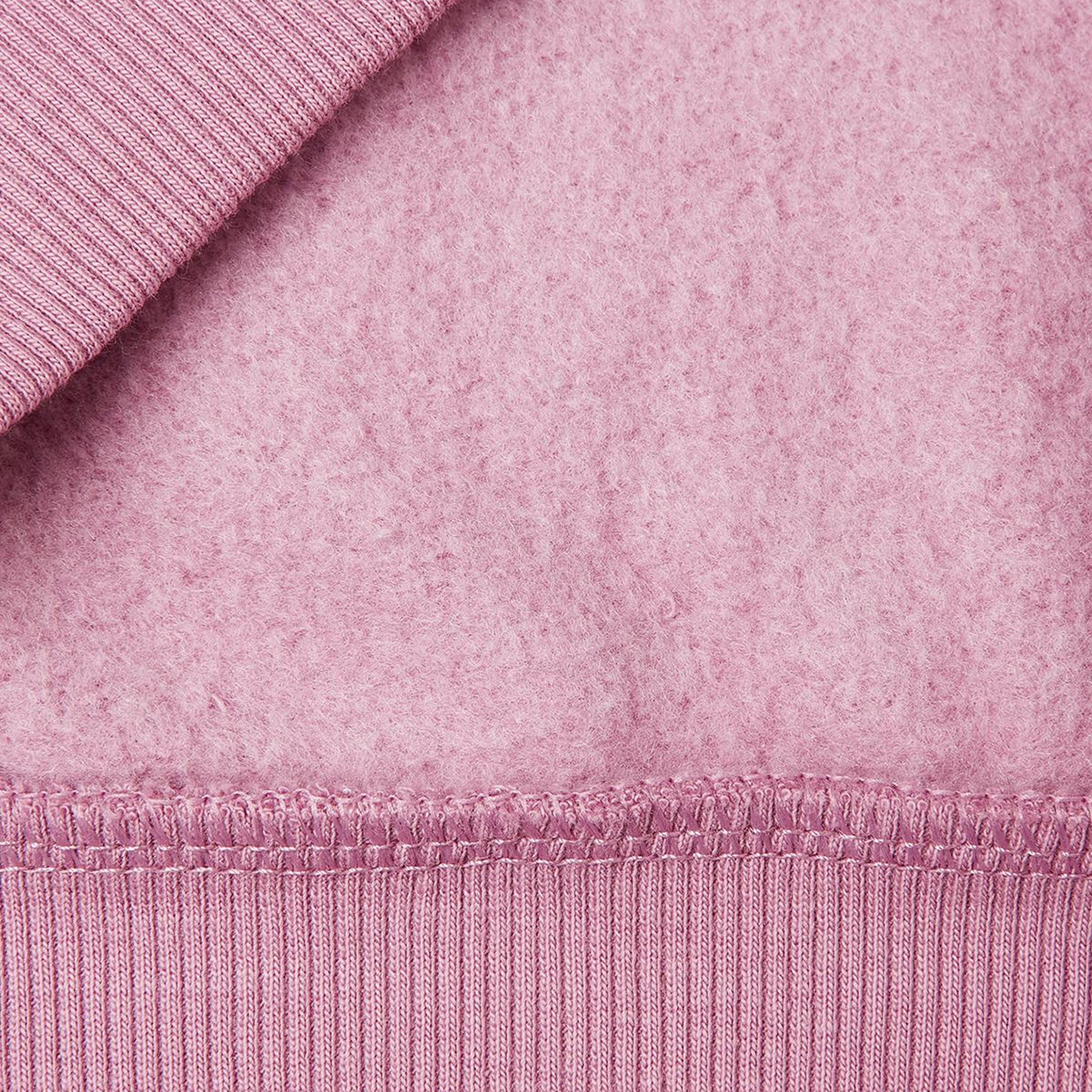 Kız Çocuk Gül Kurusu Önü Payetli Logolu Cepli Kapüşonlu Şardonlu Sweatshirt