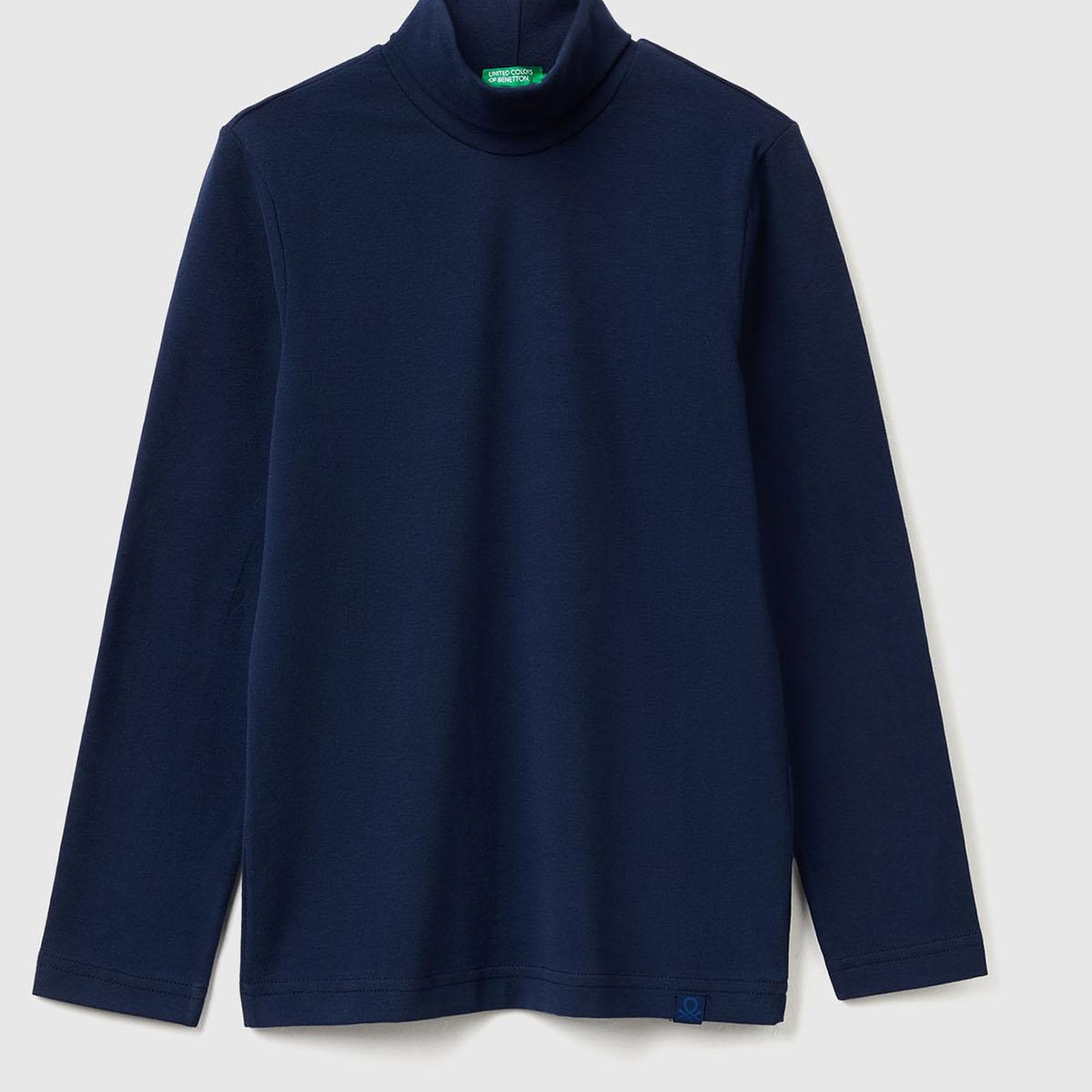 Erkek Çocuk Lacivert Balıkçı Yaka Basic T-Shirt
