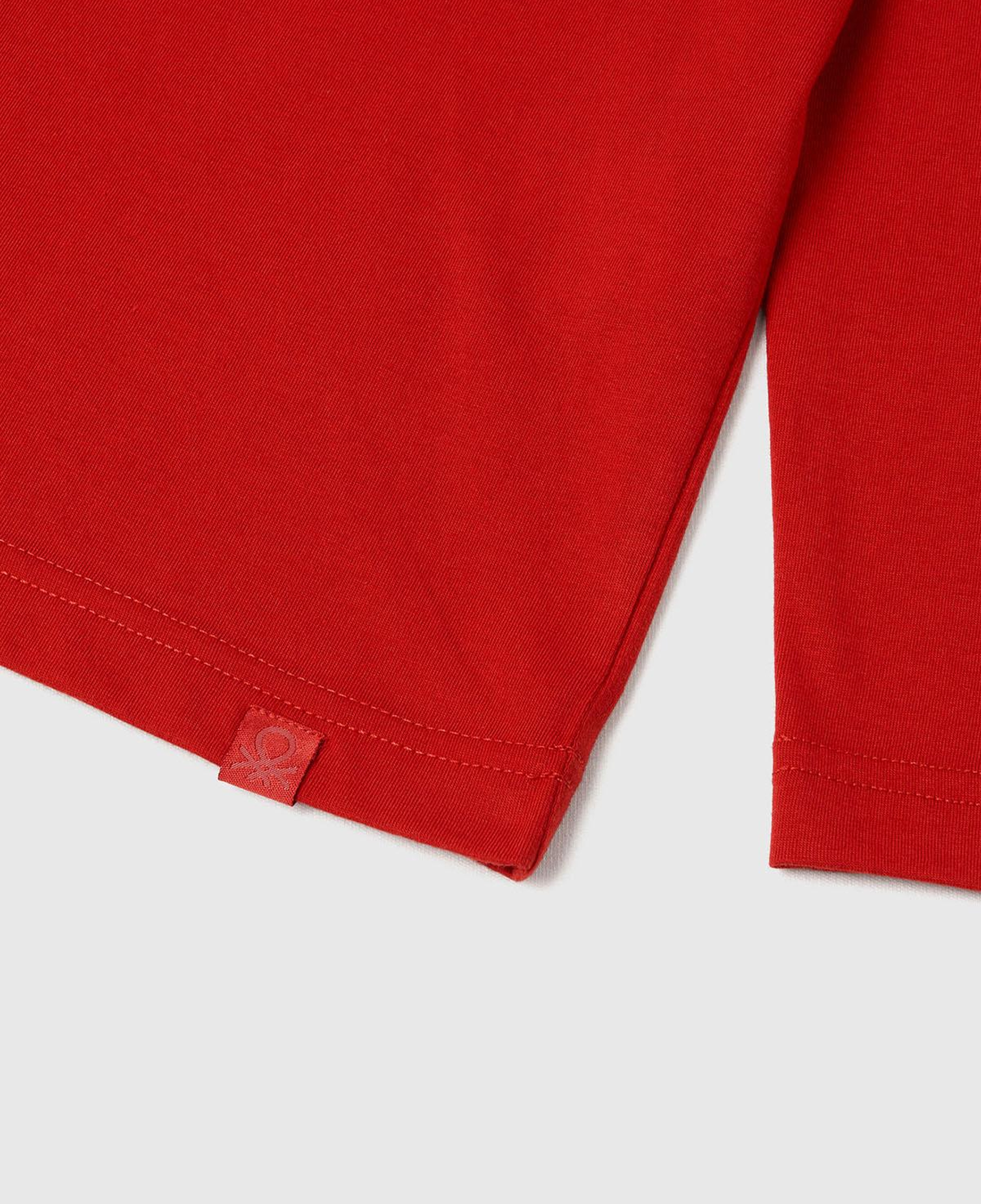 Erkek Çocuk Kırmızı Basic T-Shirt