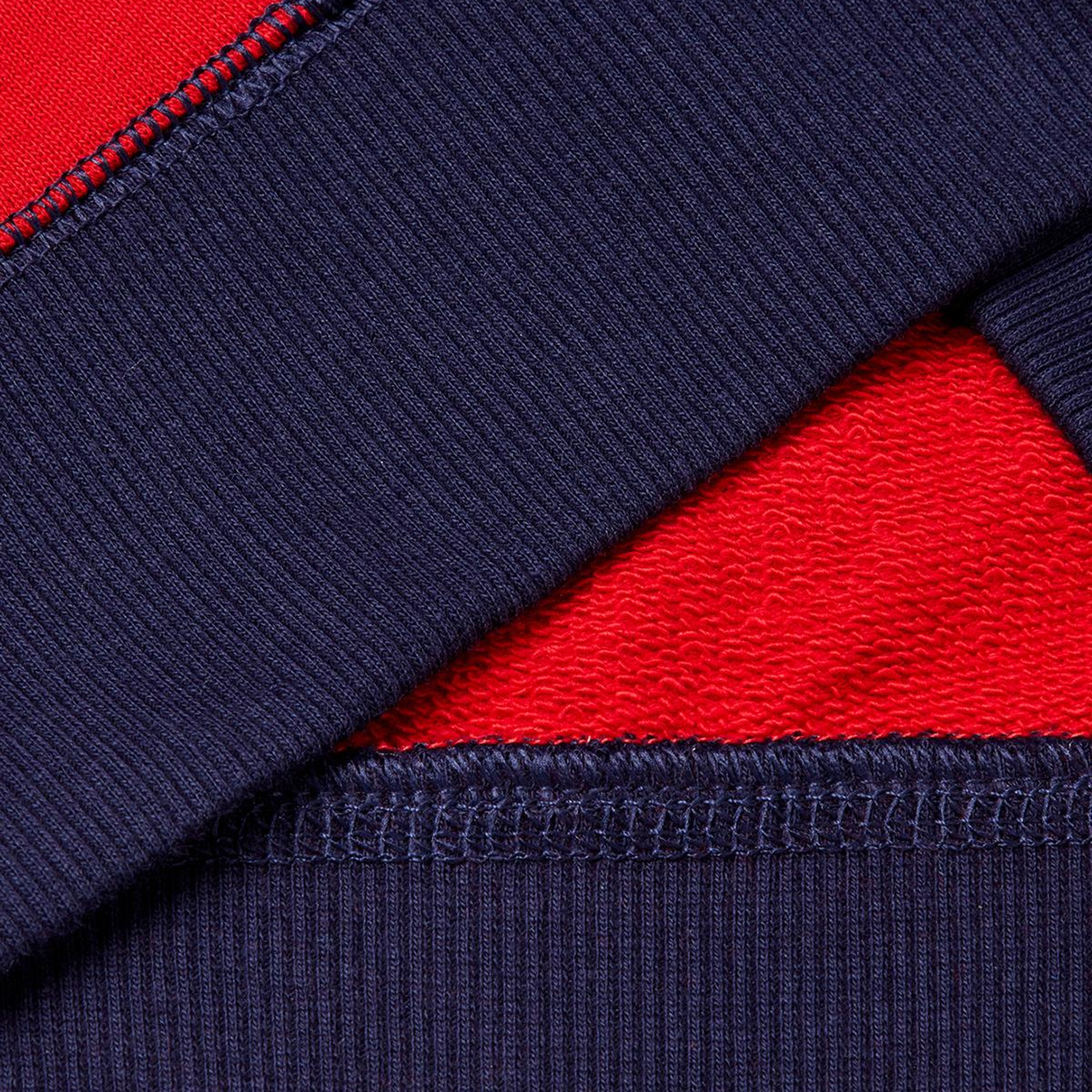 Erkek Çocuk Kırmızı-Gri Logolu Sweatshirt