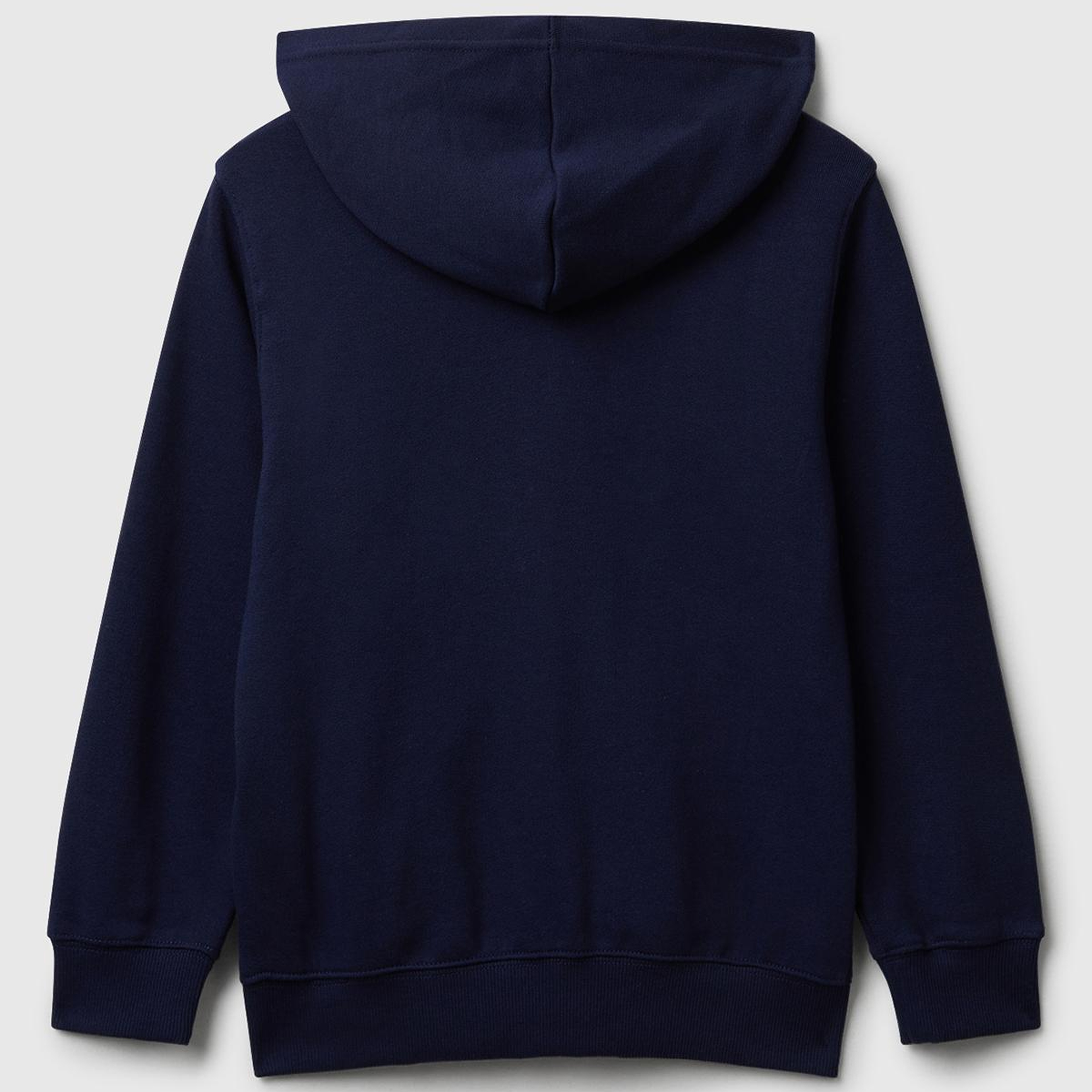 Erkek Çocuk Lacivert Önü Logo Detaylı Fermuarlı Kapüşonlu Sweatshirt