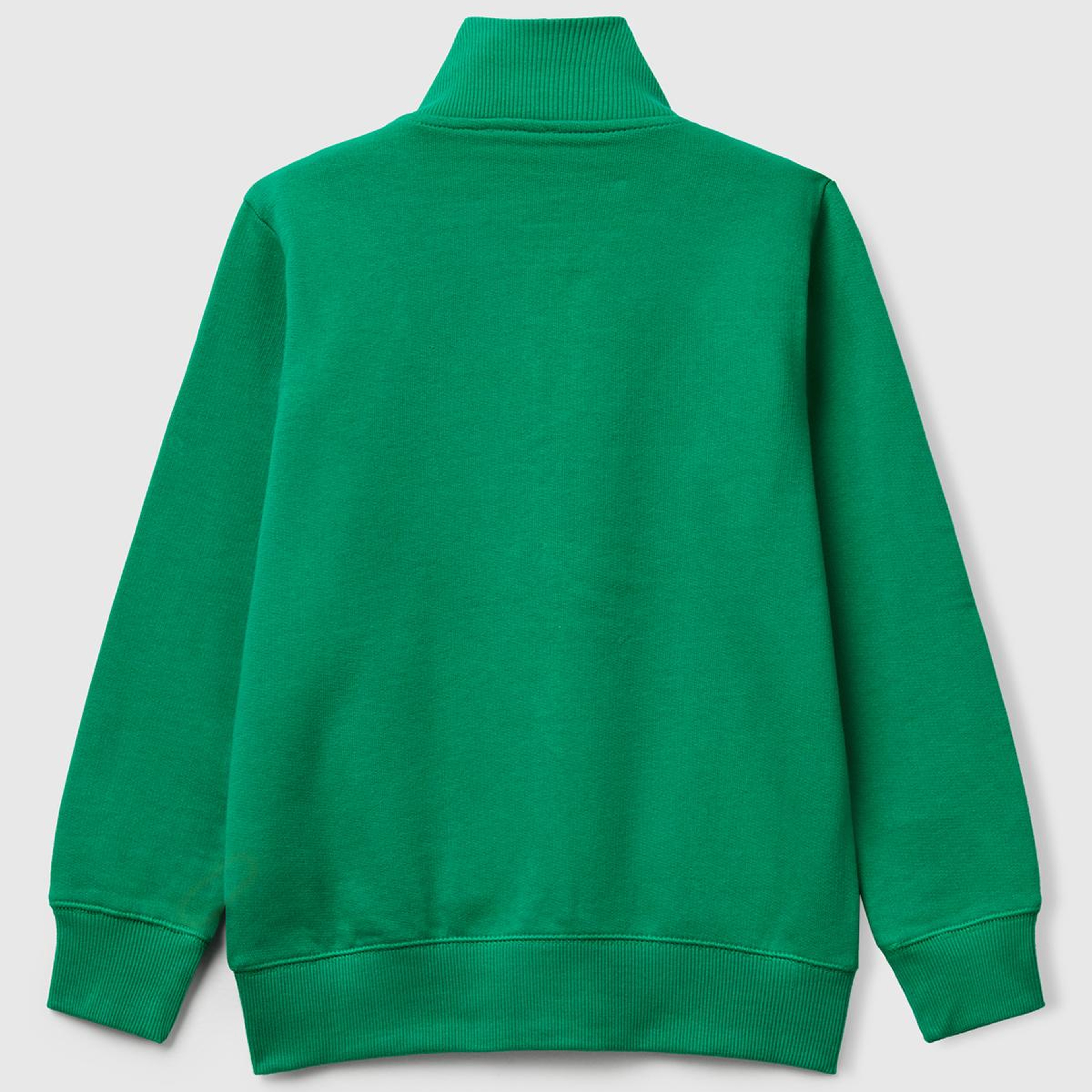 Erkek Çocuk Yeşil Logolu Sweatshirt