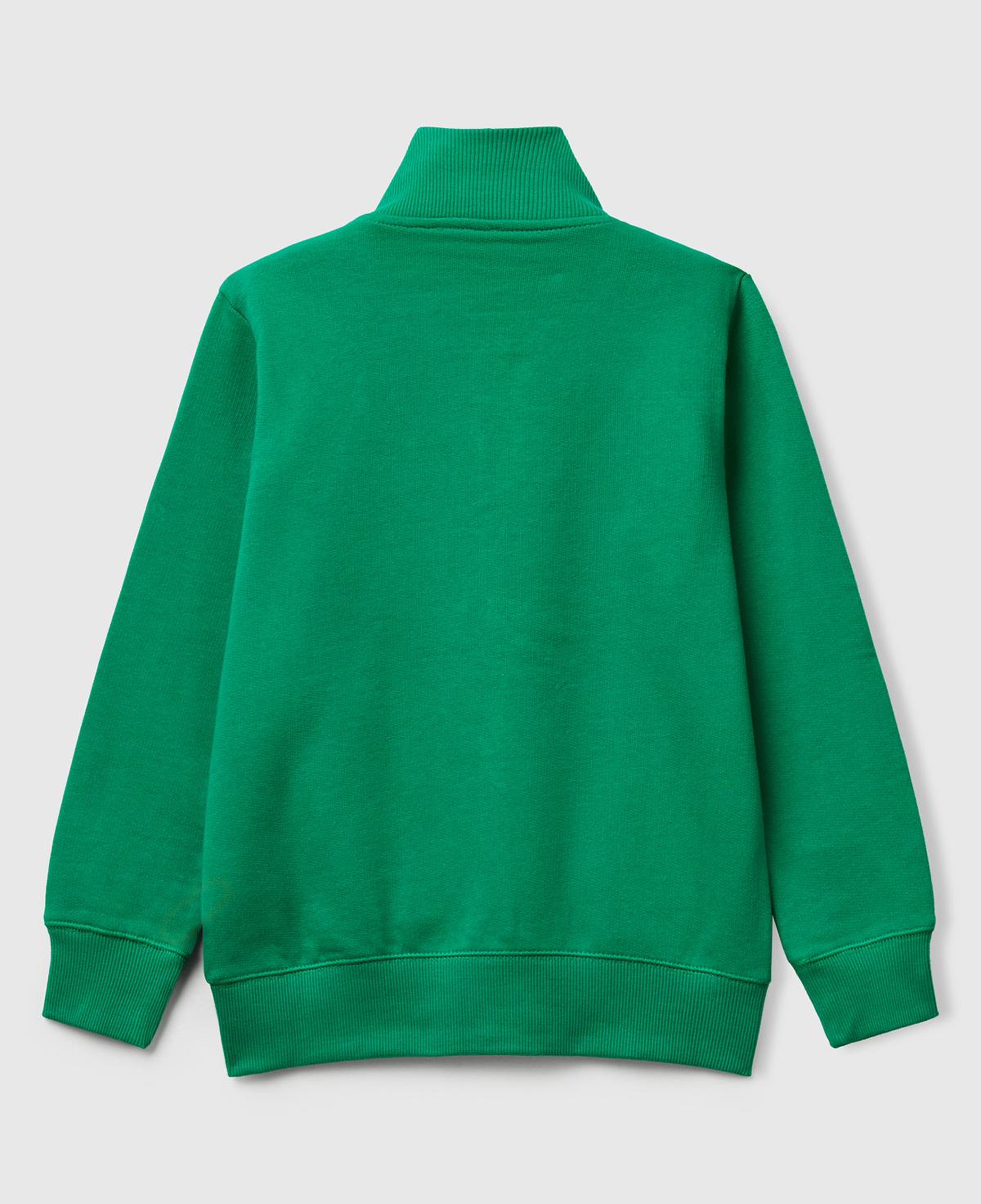 Erkek Çocuk Yeşil Logolu Sweatshirt