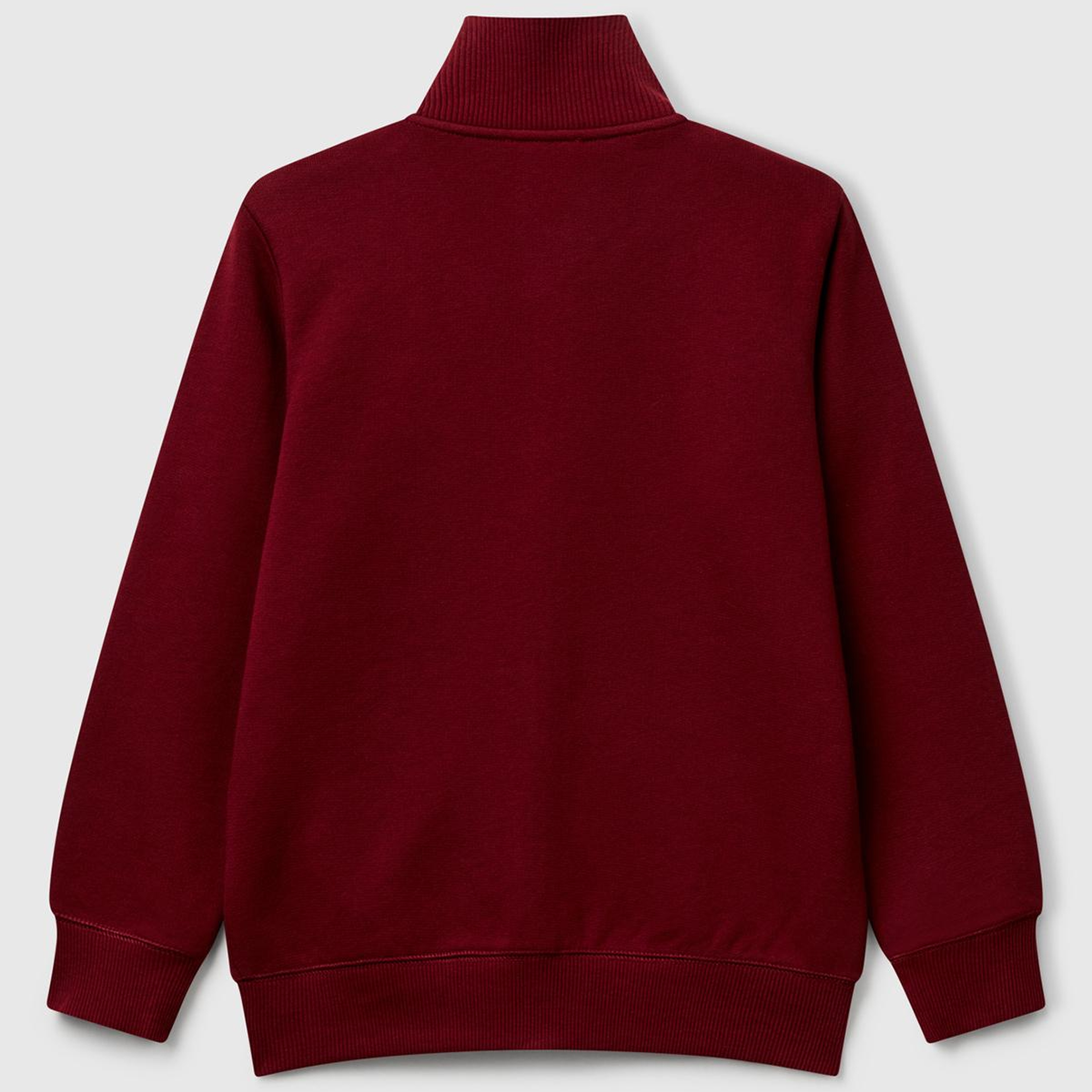 Erkek Çocuk Bordo Logolu Sweatshirt
