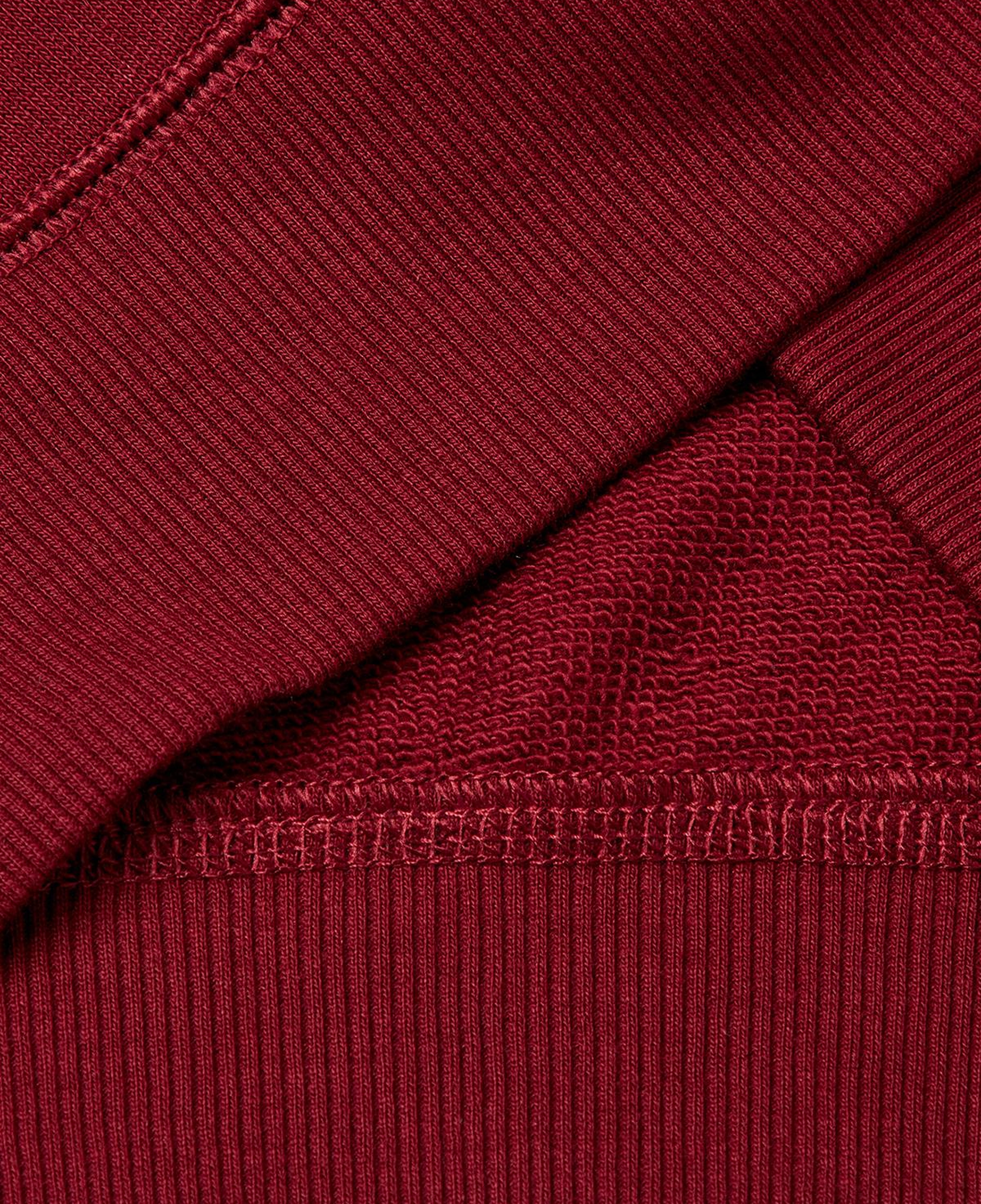 Erkek Çocuk Bordo Logolu Sweatshirt