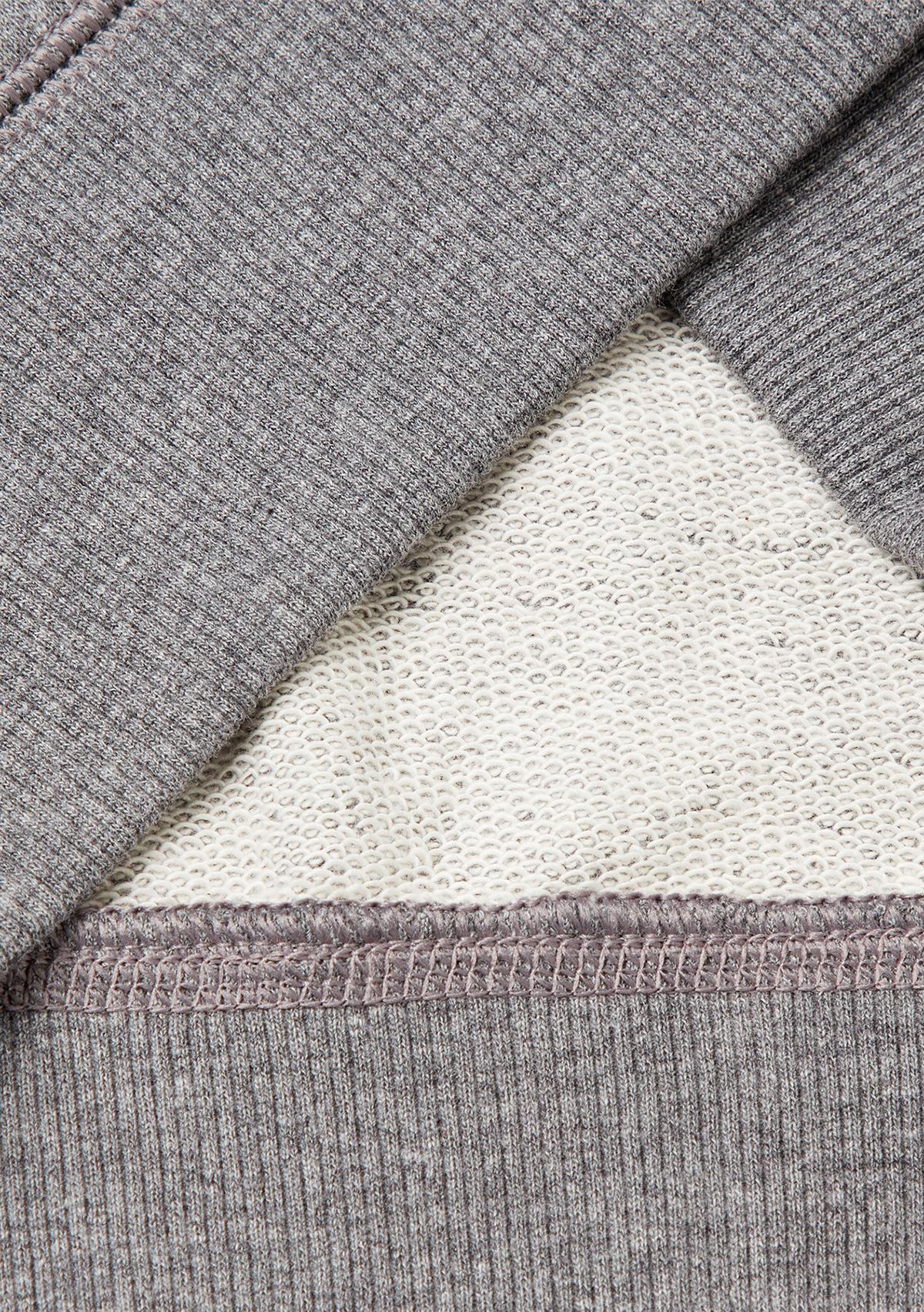 Erkek Çocuk Antrasit Melanj Logolu Sweatshirt