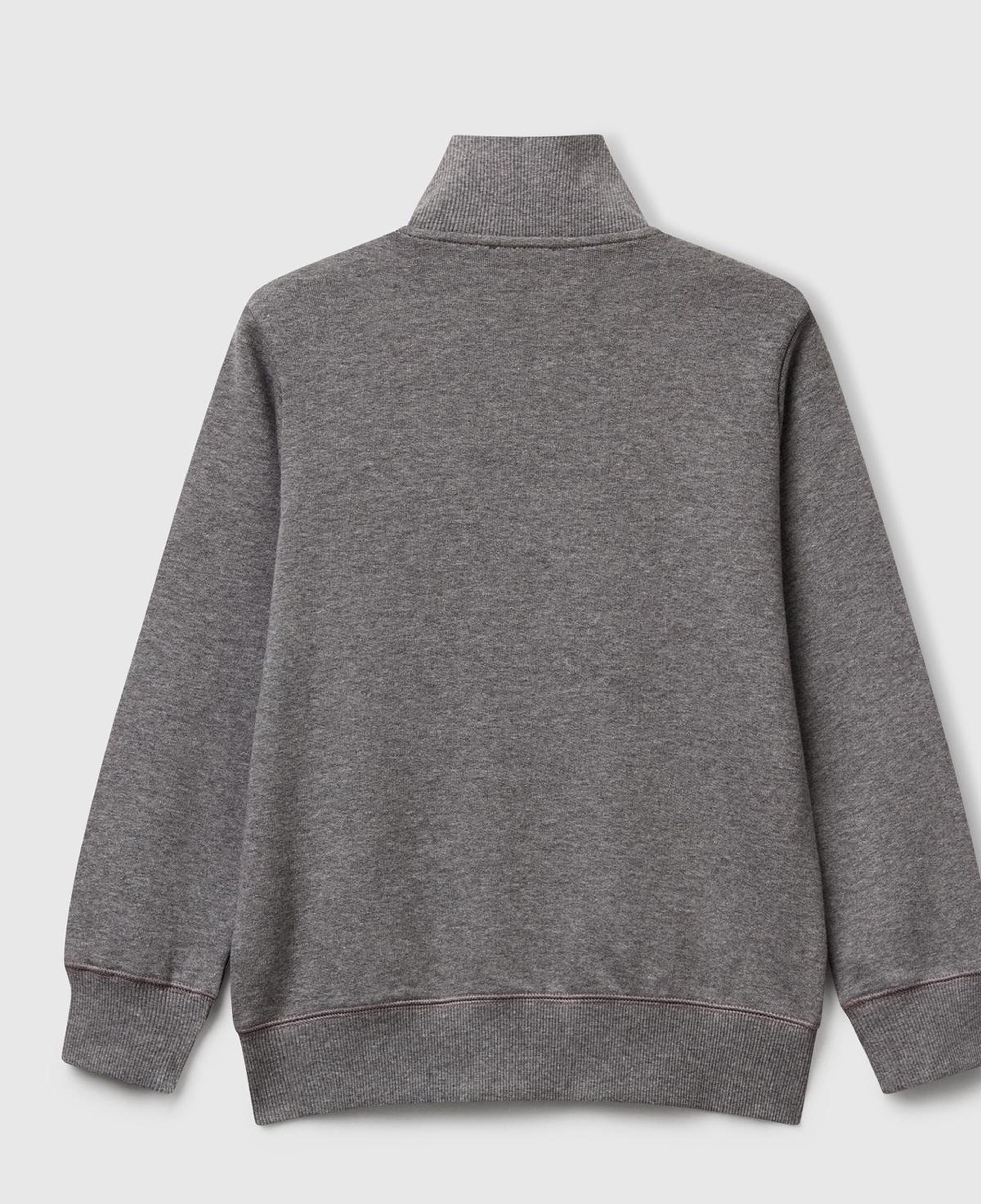 Erkek Çocuk Antrasit Melanj Logolu Sweatshirt