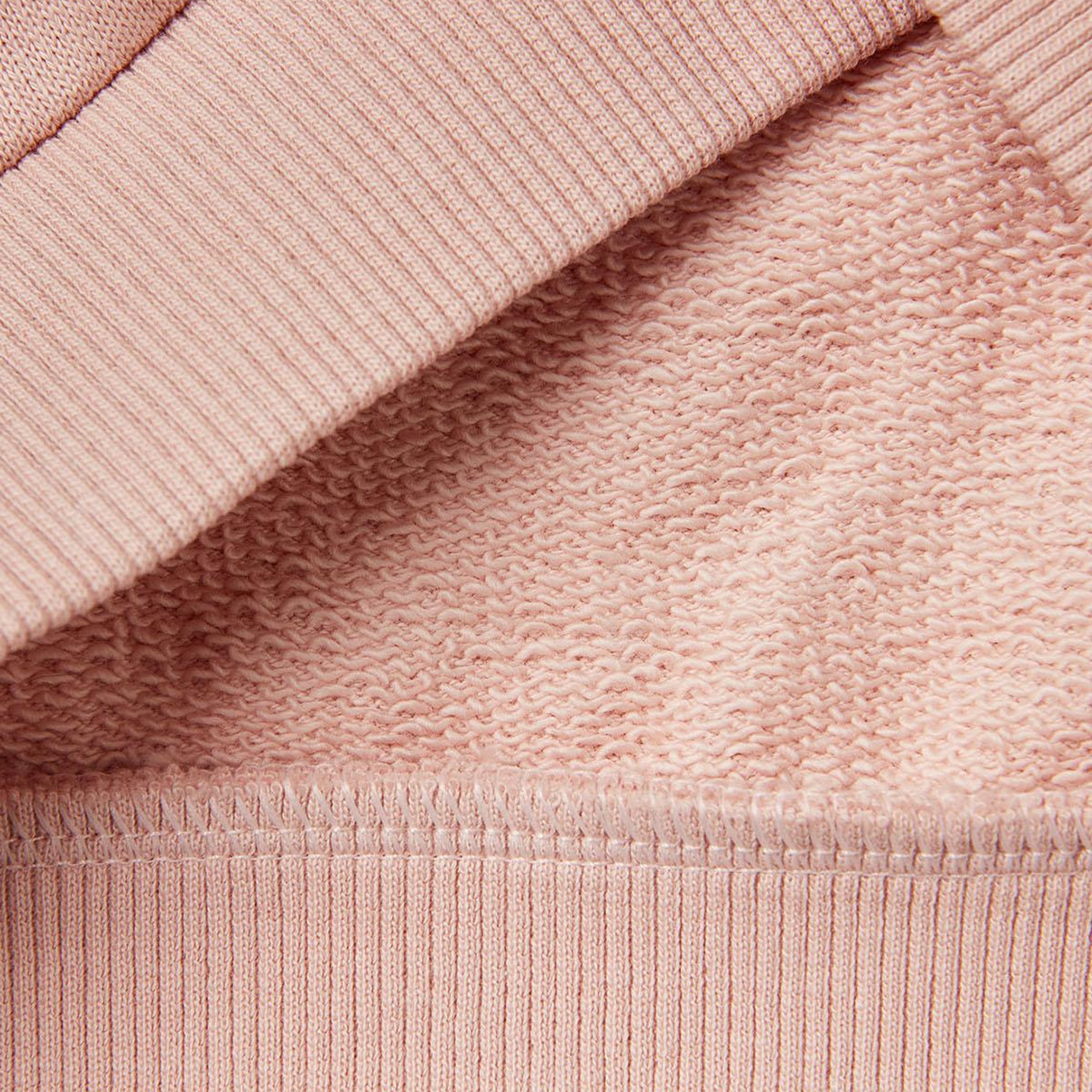 Kız Çocuk Toz Pembe Grafik Baskılı Ribanalı Regular Fit Sweatshirt