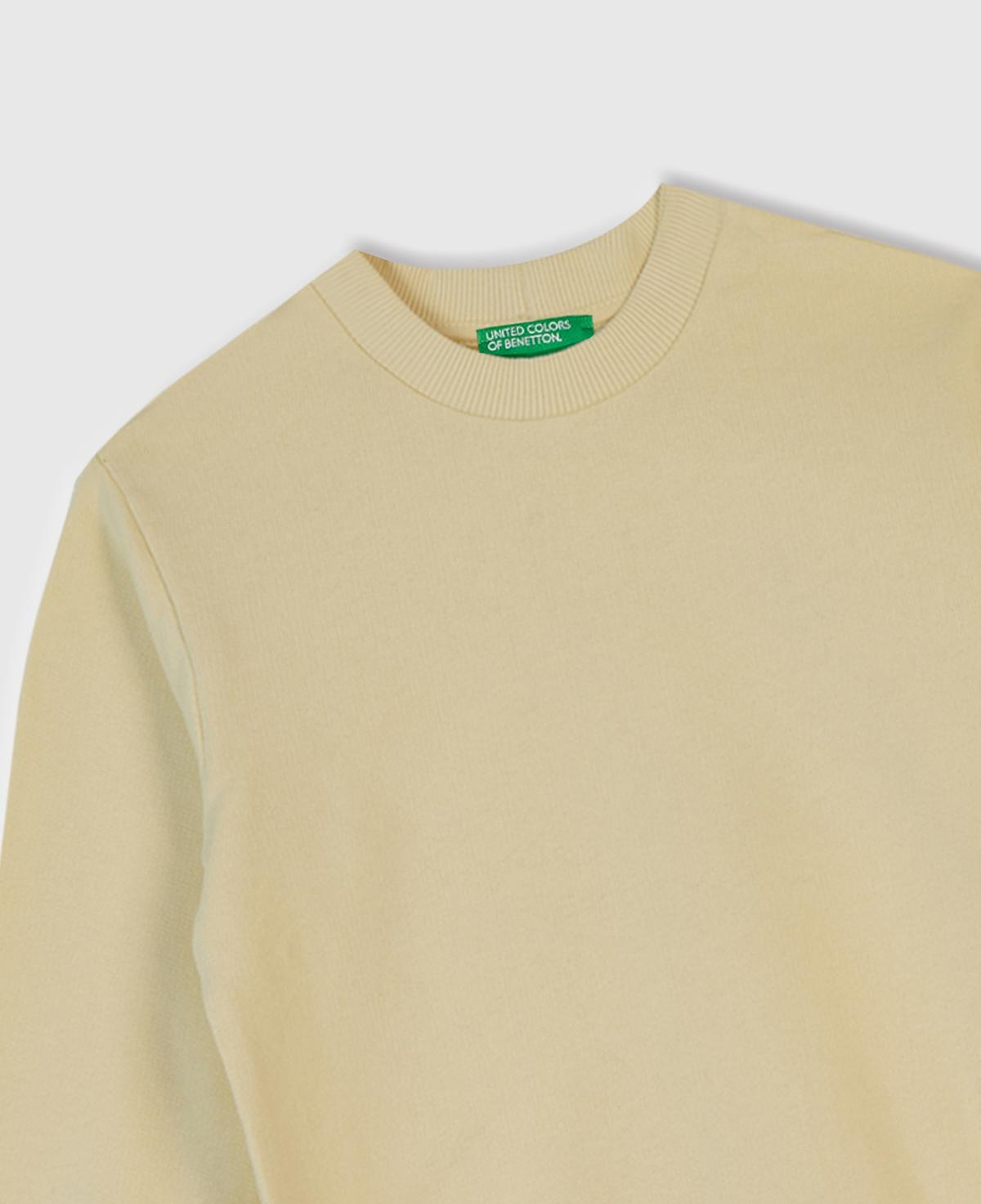 Erkek Çocuk Krem Çok Renkli Baskılı Relaxed Fit Sweatshirt
