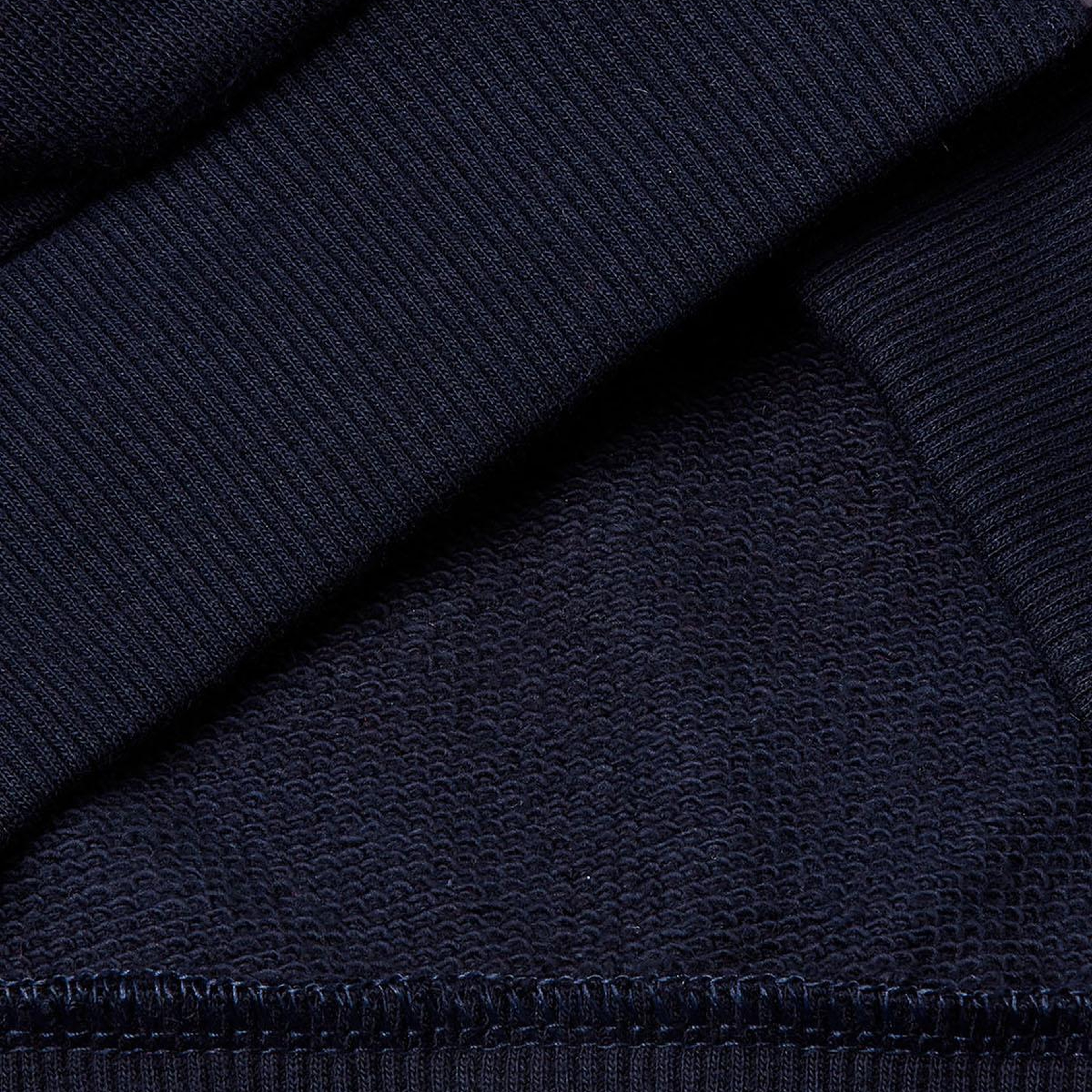 Erkek Çocuk Lacivert Baskılı Fermuarlı Kapüşonlu Relaxed Fit Sweatshirt