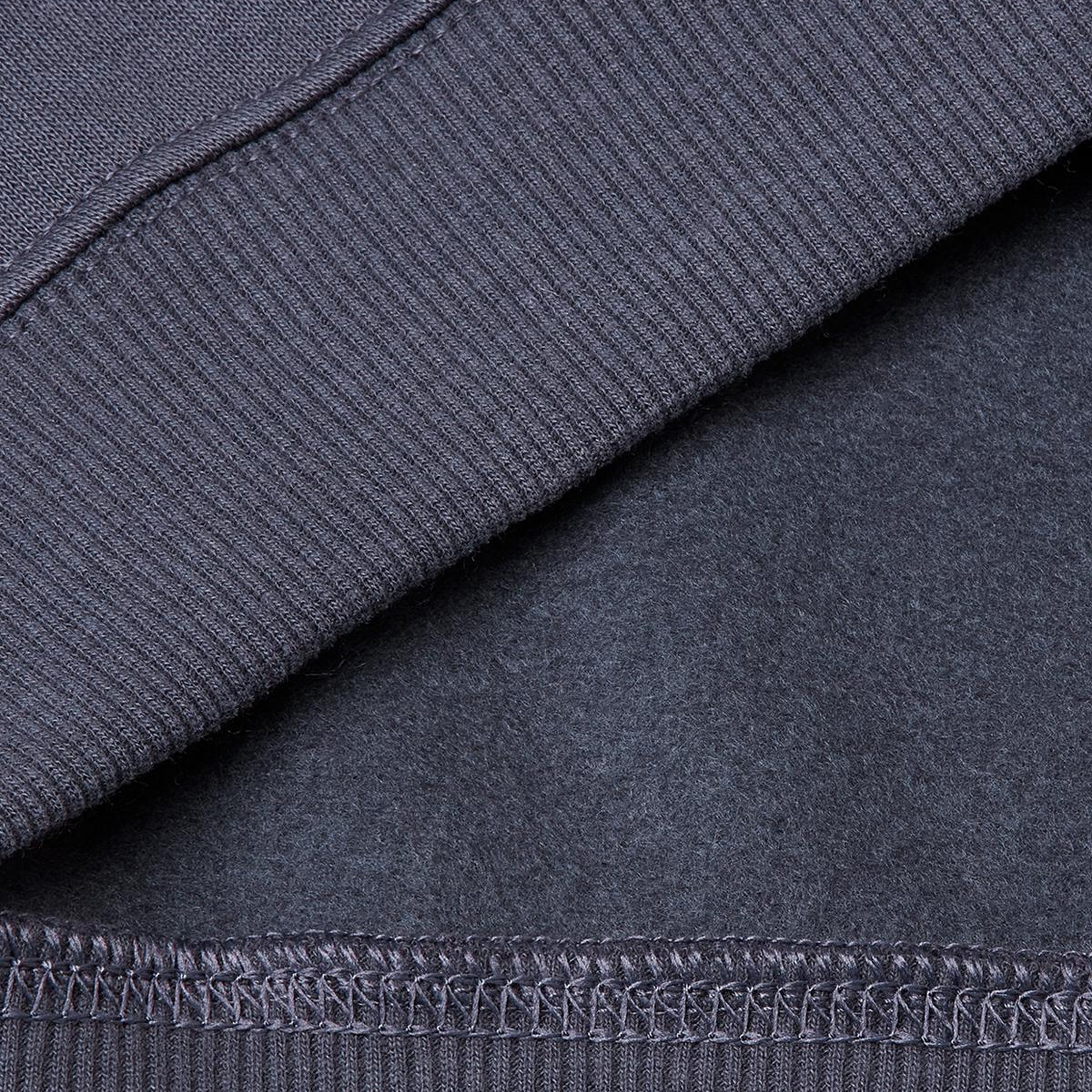 Erkek Çocuk Koyu Gri Önü Baskılı Düşük Omuzlu Kapüşonlu Sweatshirt