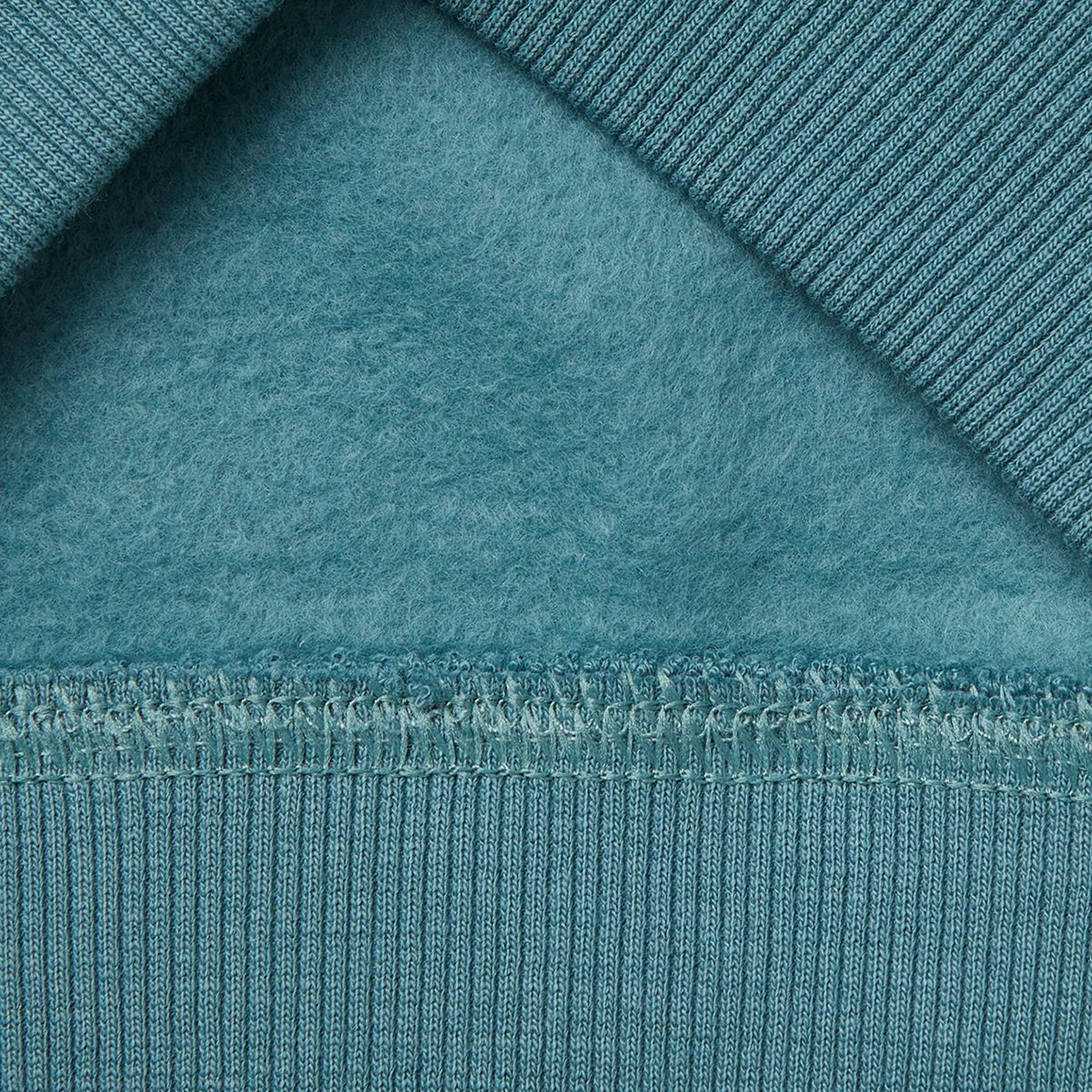 Erkek Çocuk Gri-Yeşil Tazmanya Baskılı Ribanalı Kapüşonlu Oversize Sweatshirt