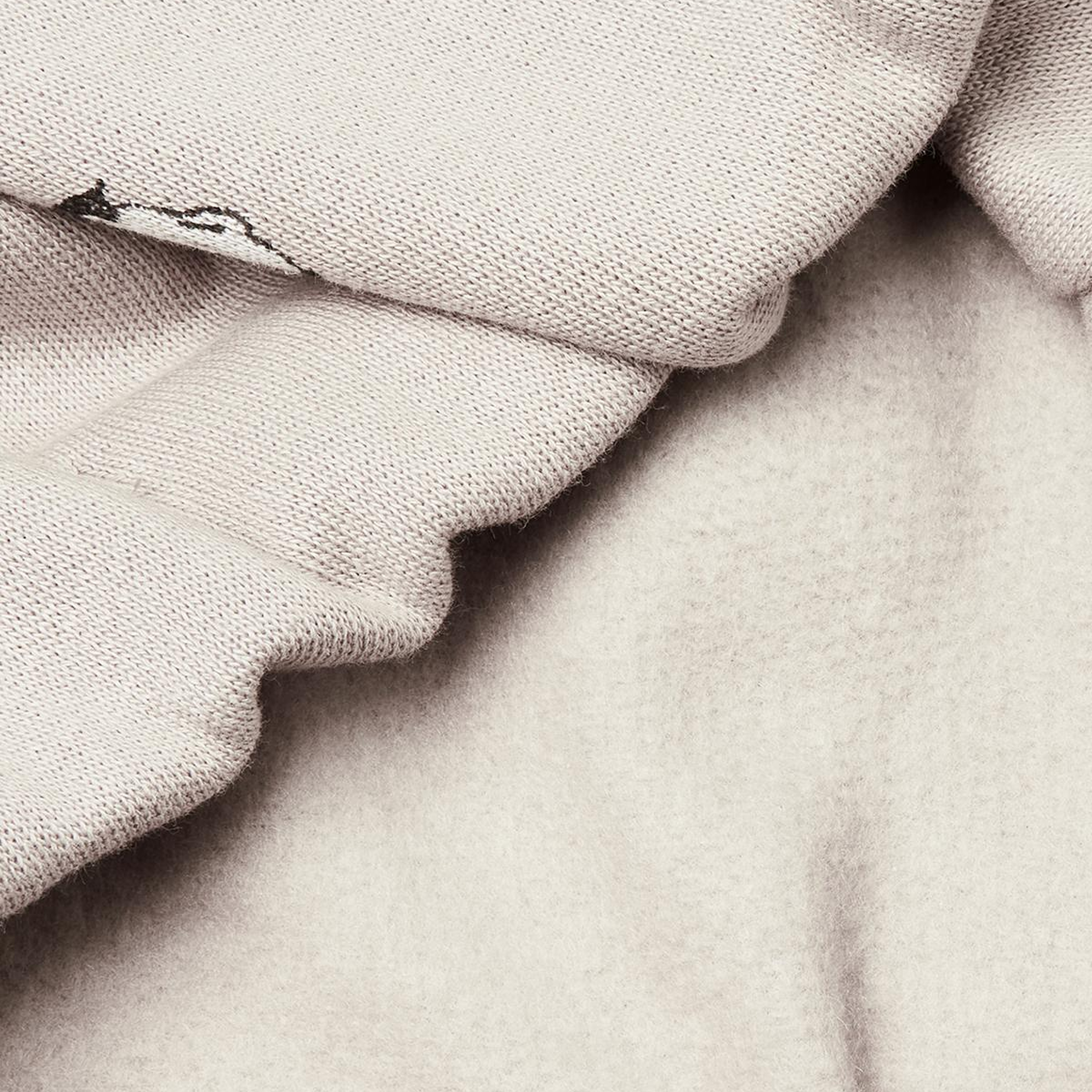 Kız Çocuk Kahverengi Mix Tamamı Baskılı Ribanalı Şardonlu Sweatshirt