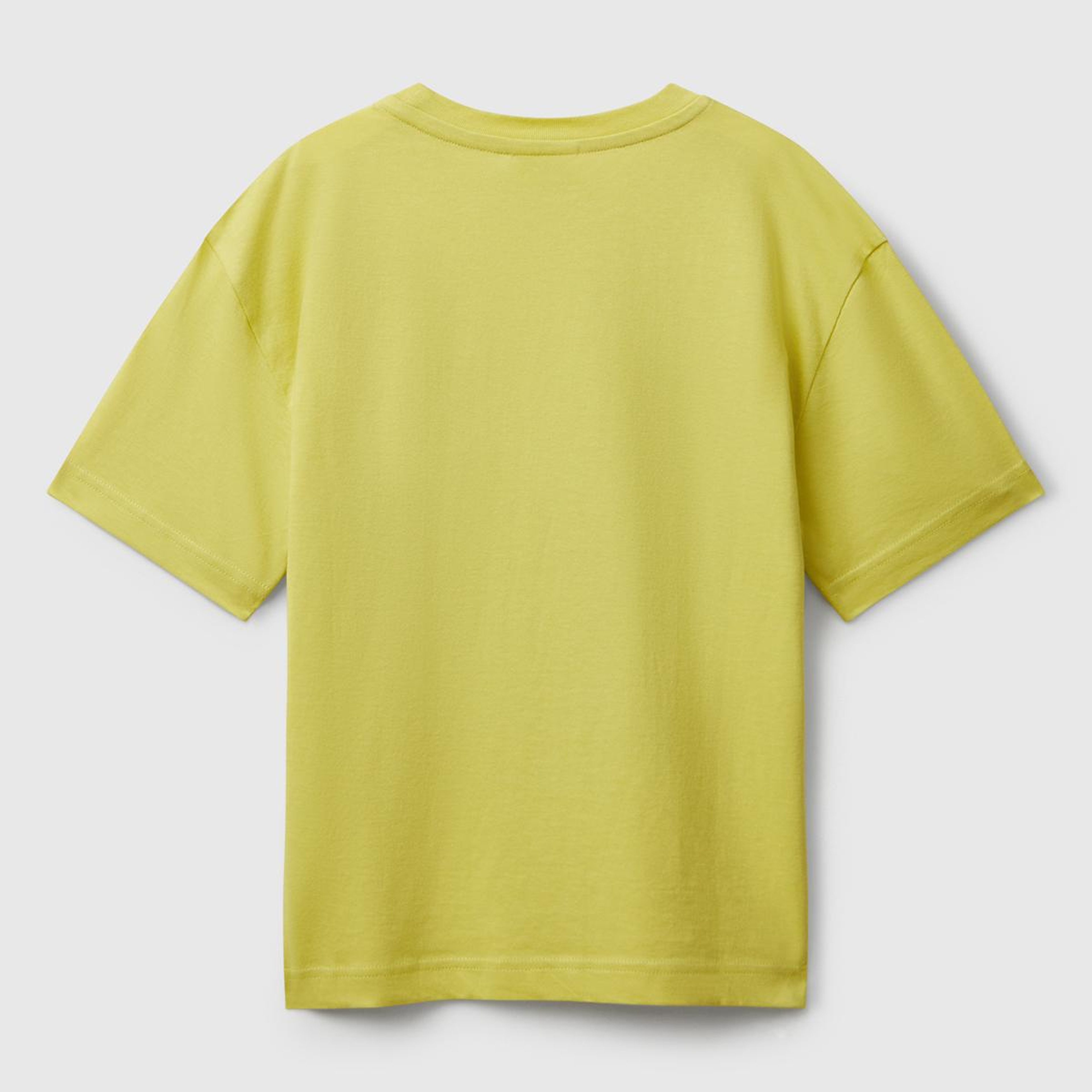 Erkek Çocuk Hardal Çok Renkli Peanuts Baskılı Kolu Logo Etiketli Comfort Fit T-shirt