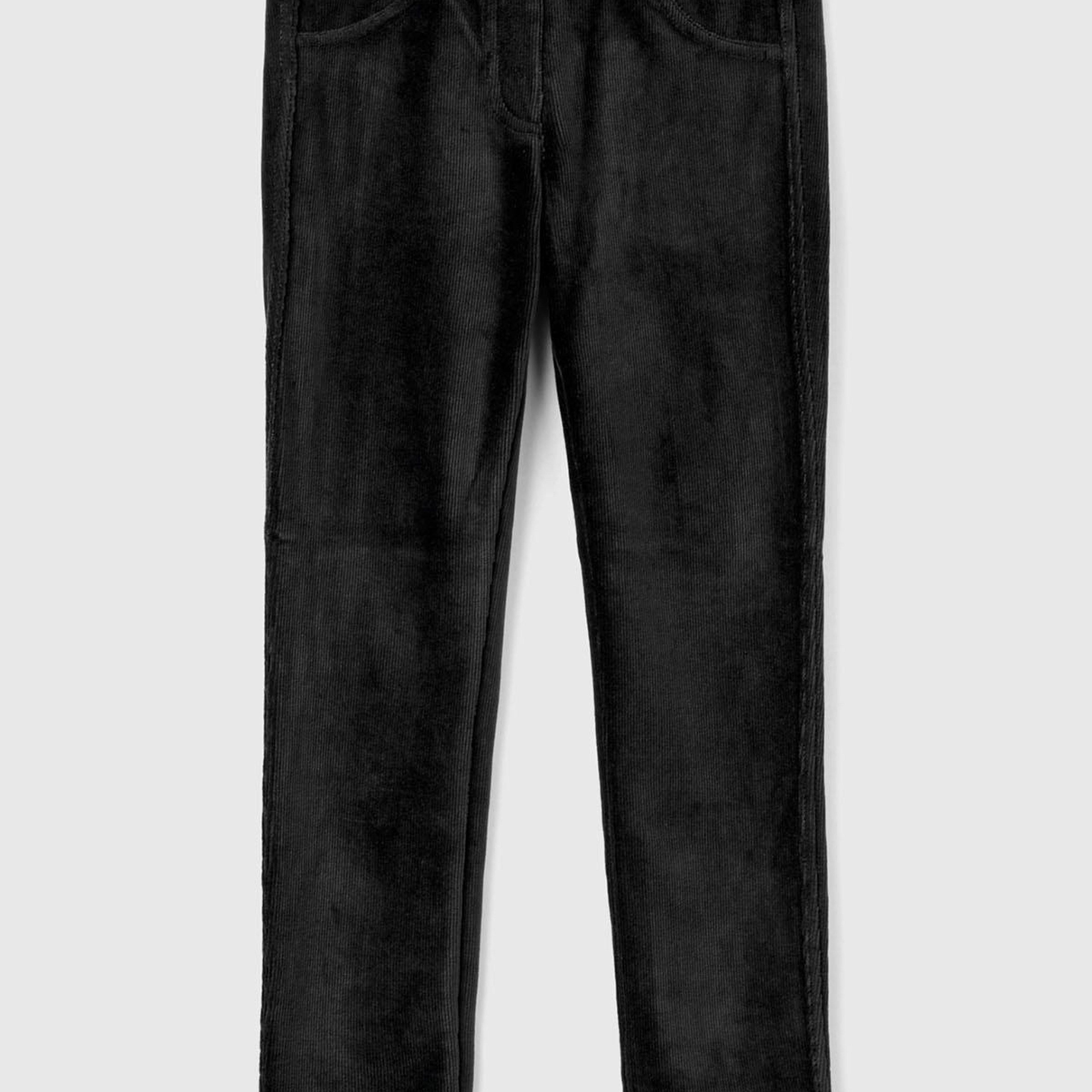 Kız Çocuk Siyah Kadife Jegging