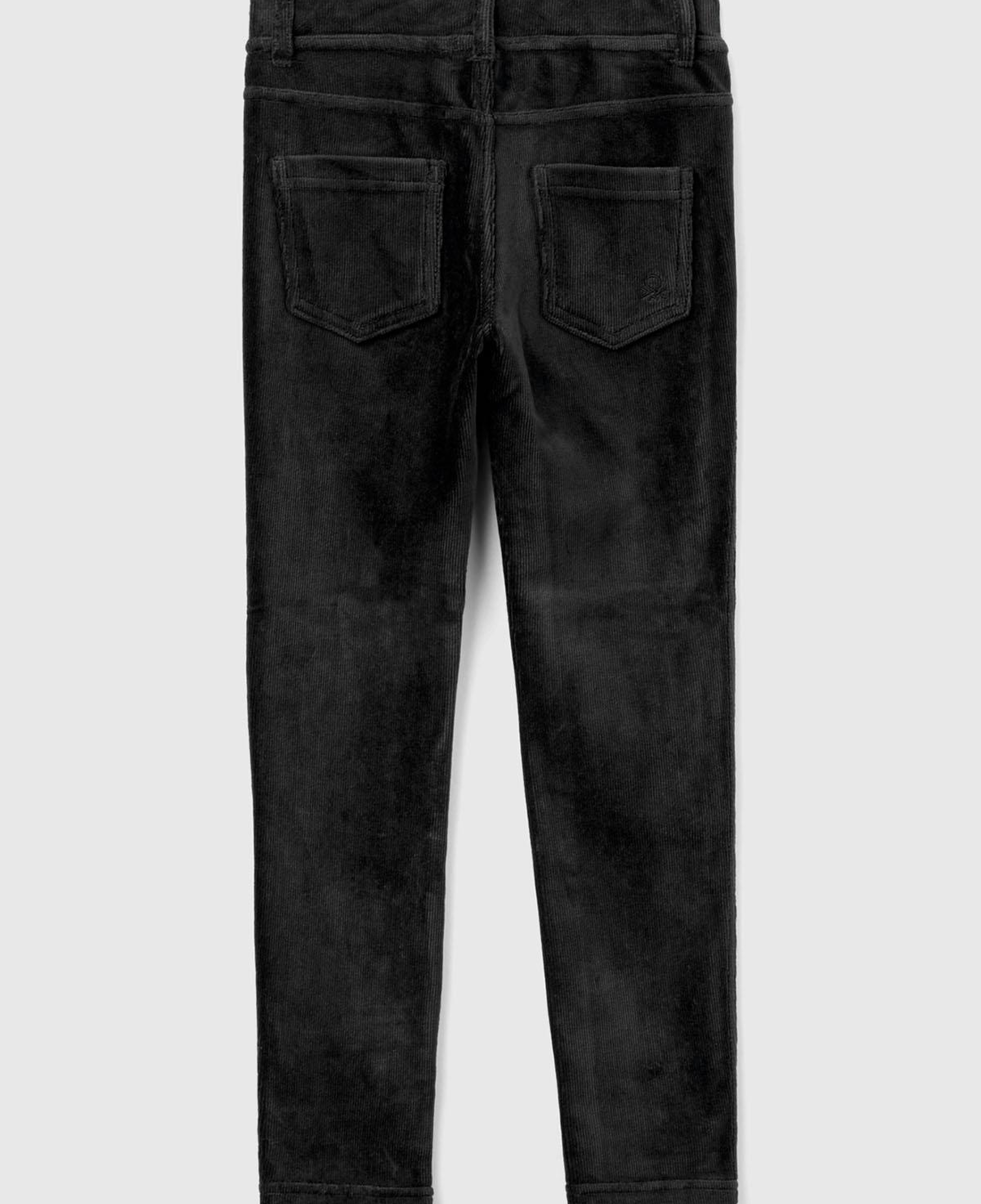 Kız Çocuk Siyah Kadife Jegging