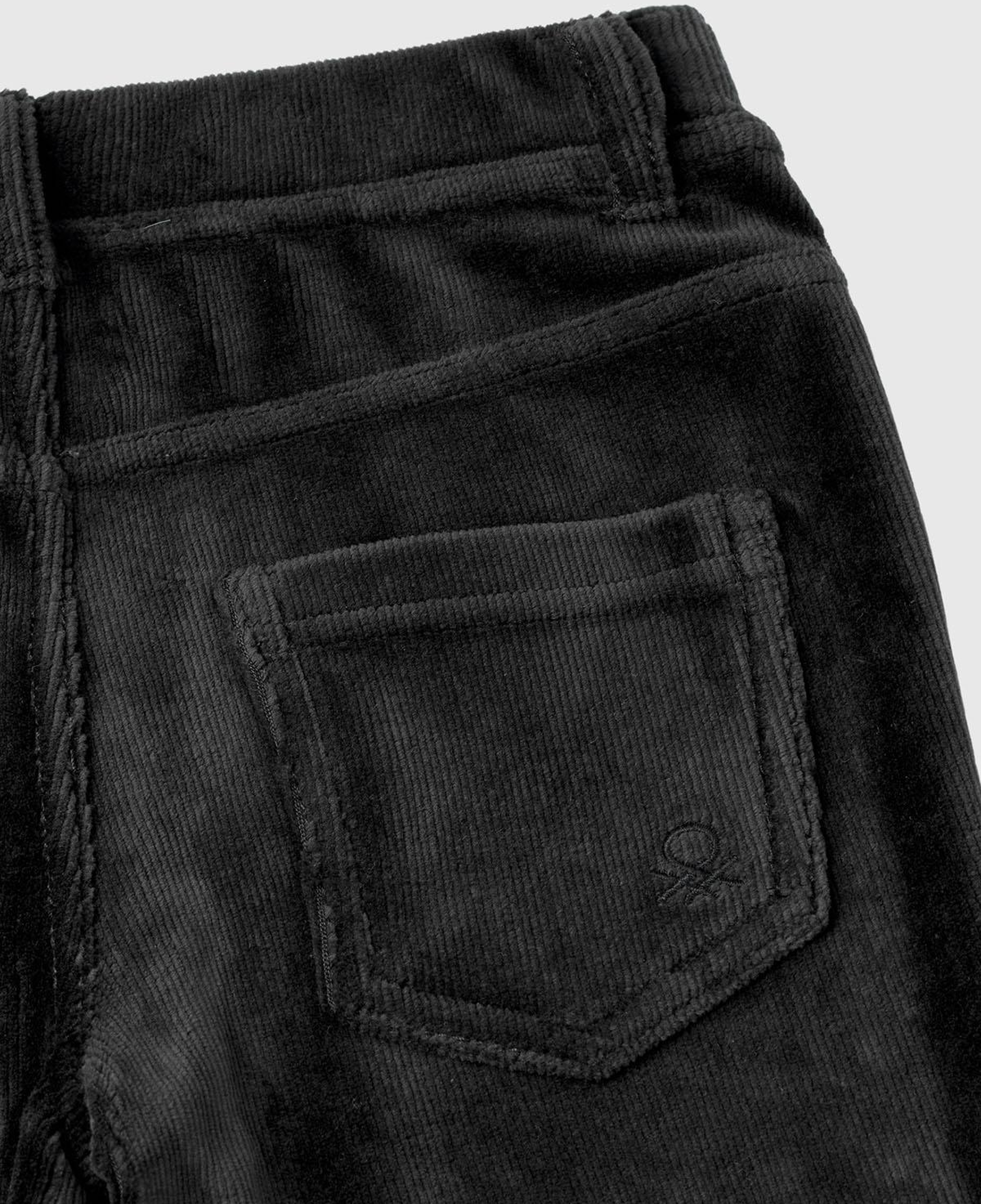 Kız Çocuk Siyah Kadife Jegging