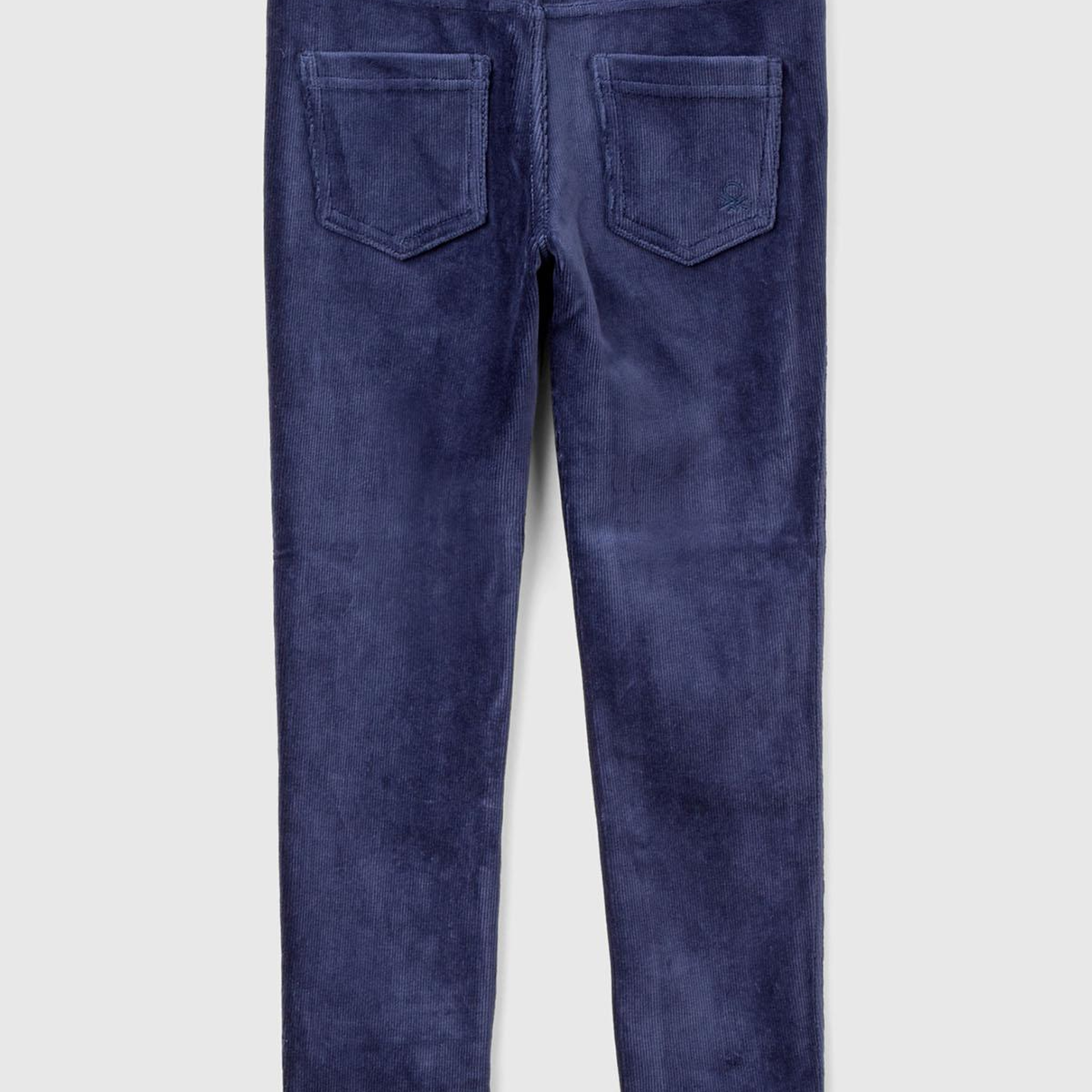 Kız Çocuk Lacivert Kadife Jegging