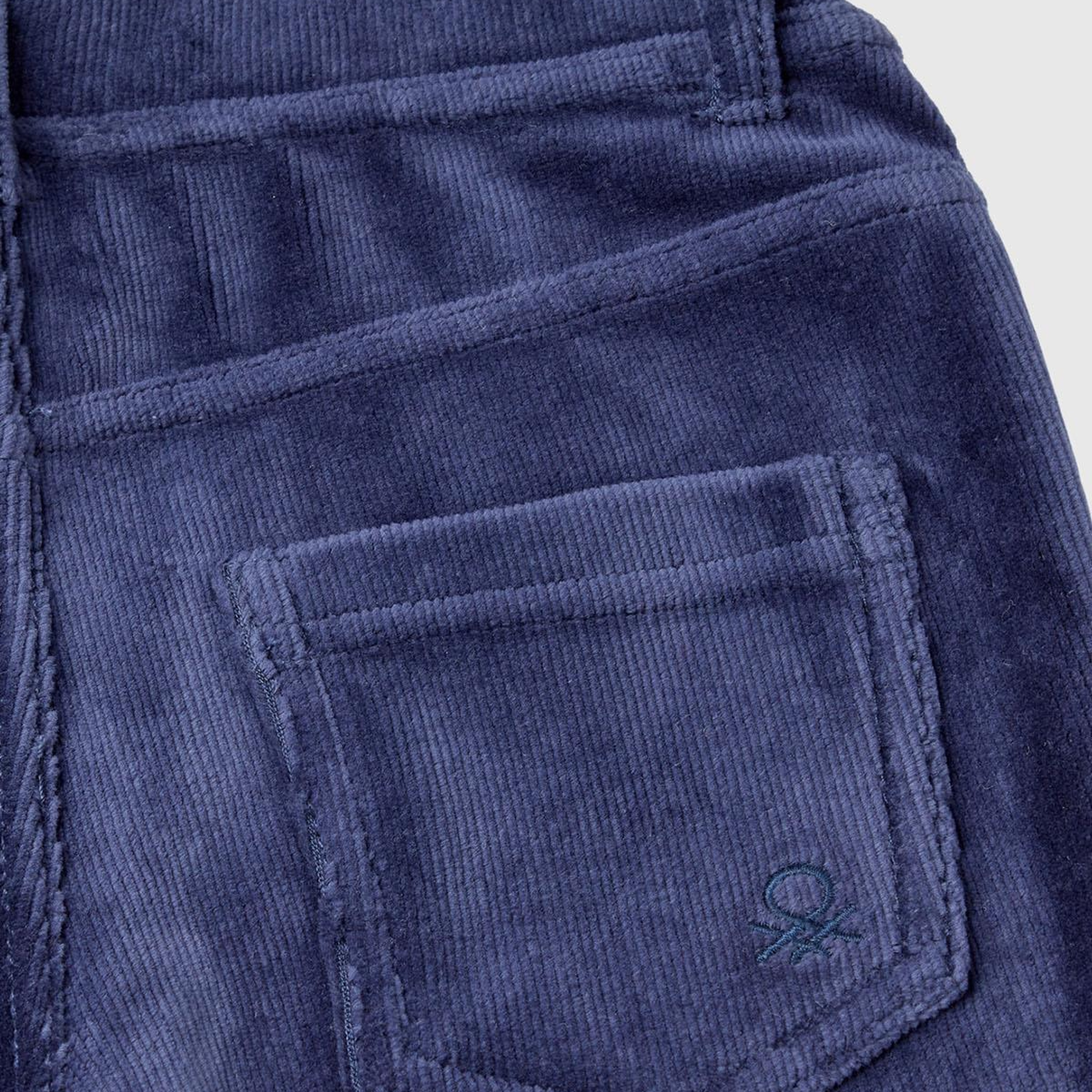 Kız Çocuk Lacivert Kadife Jegging