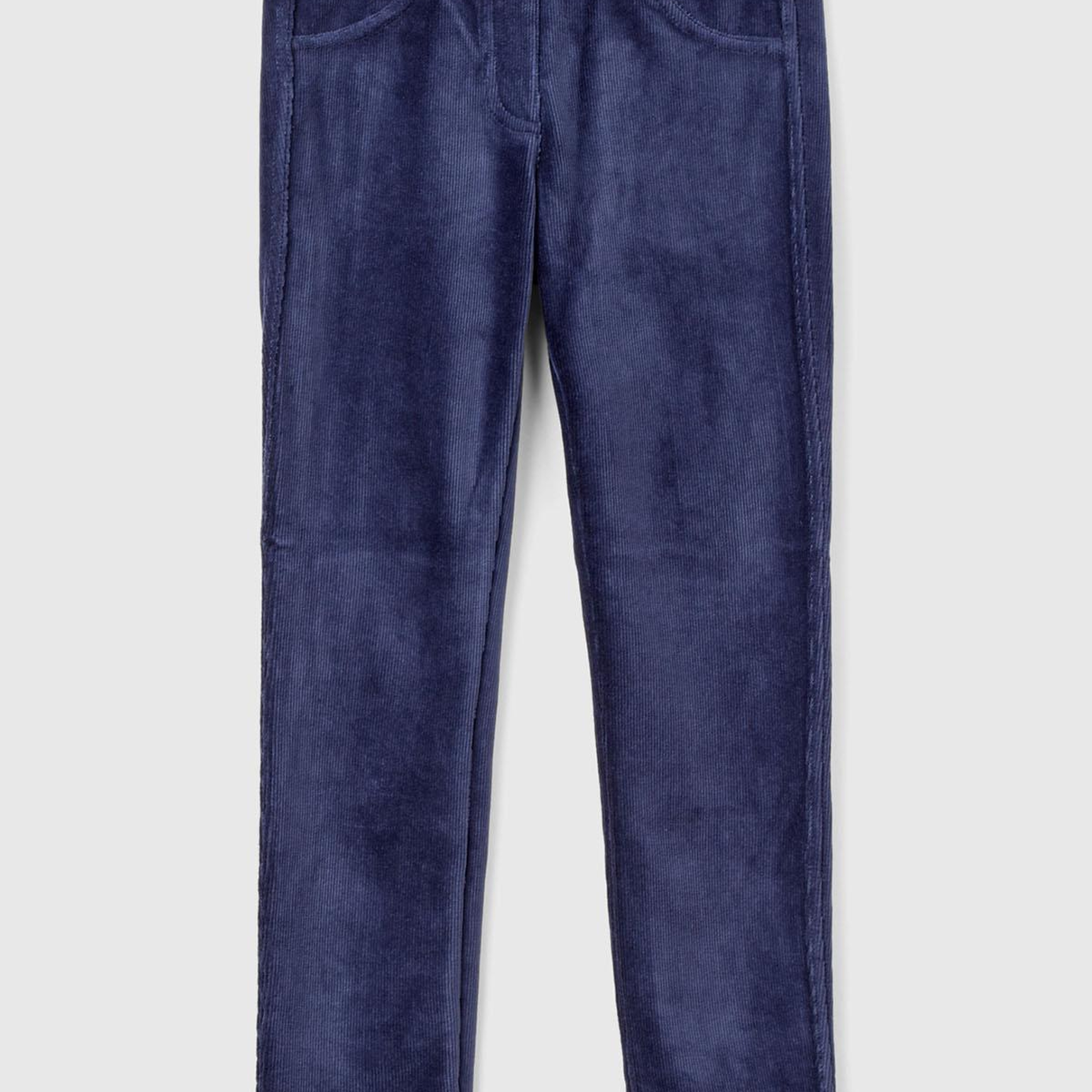 Kız Çocuk Lacivert Kadife Jegging